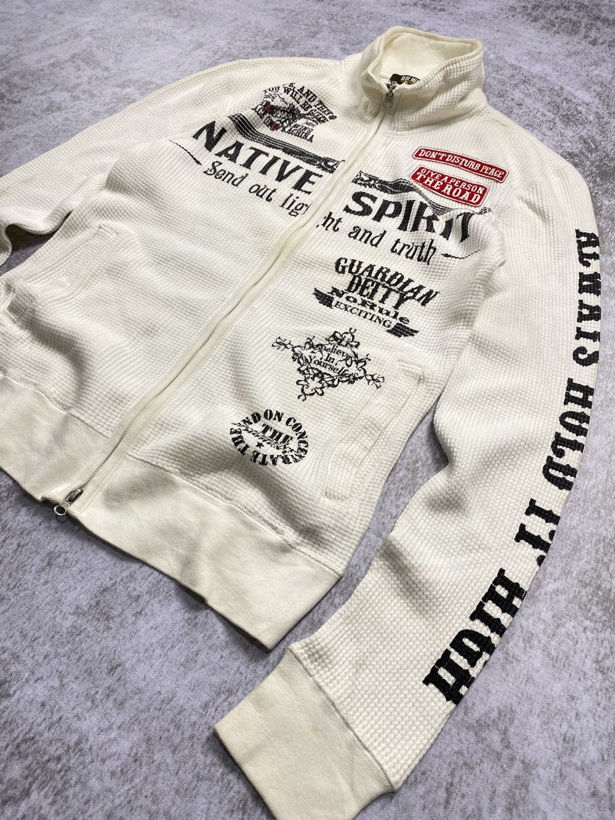 If Six Was Nine × Japanese Brand × Le Grande Bleu (L.G.B.) 2000s Bluemen trip i6w9 lgb style Size US M / EU 48-50 / 2 - 3 Thumbnail