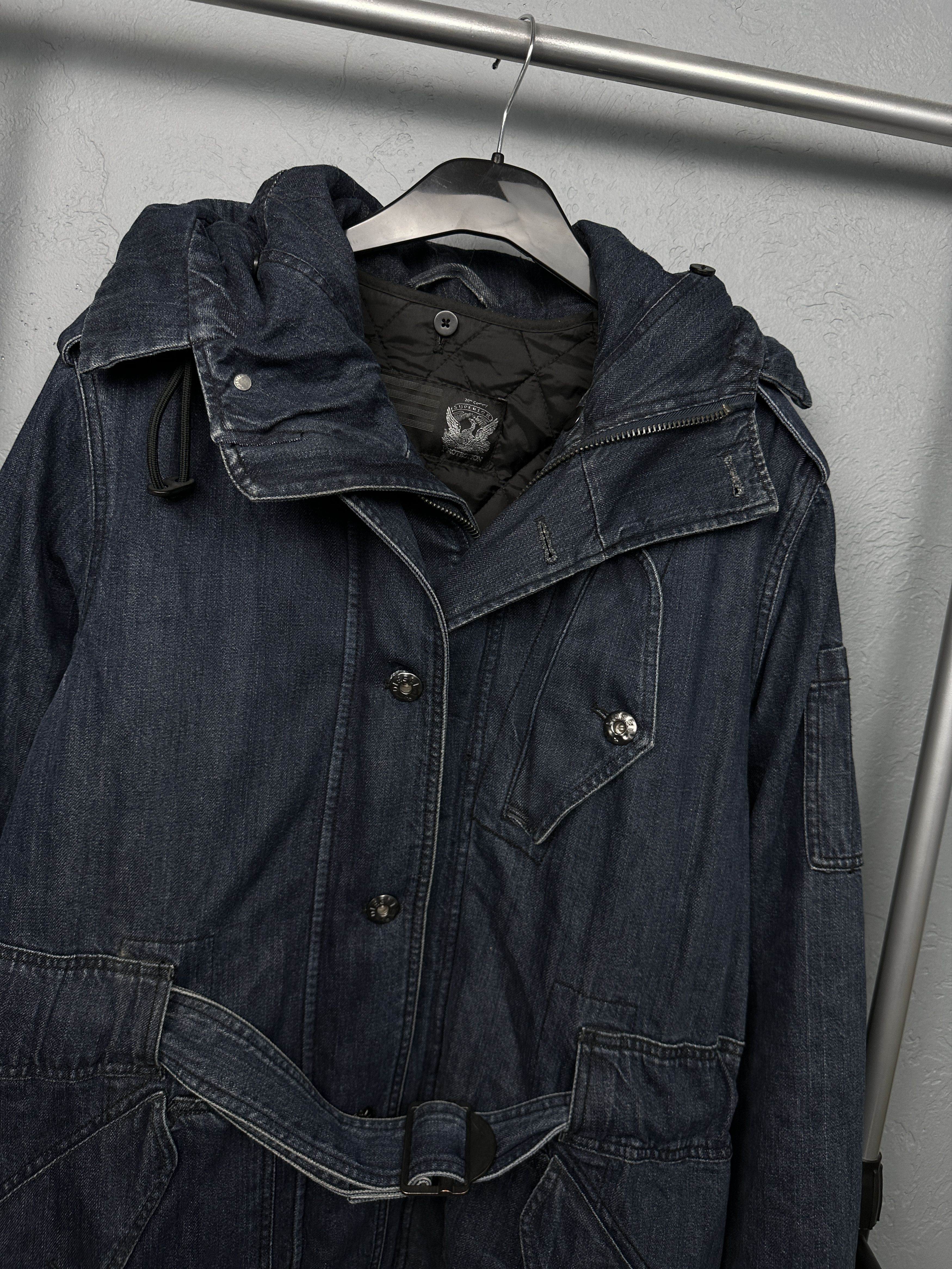 Diesel Diesel Womens 3 in 1 Denim Parka Jacket Size XS / US 0-2 / IT 36-38 - 2 Thumbnail