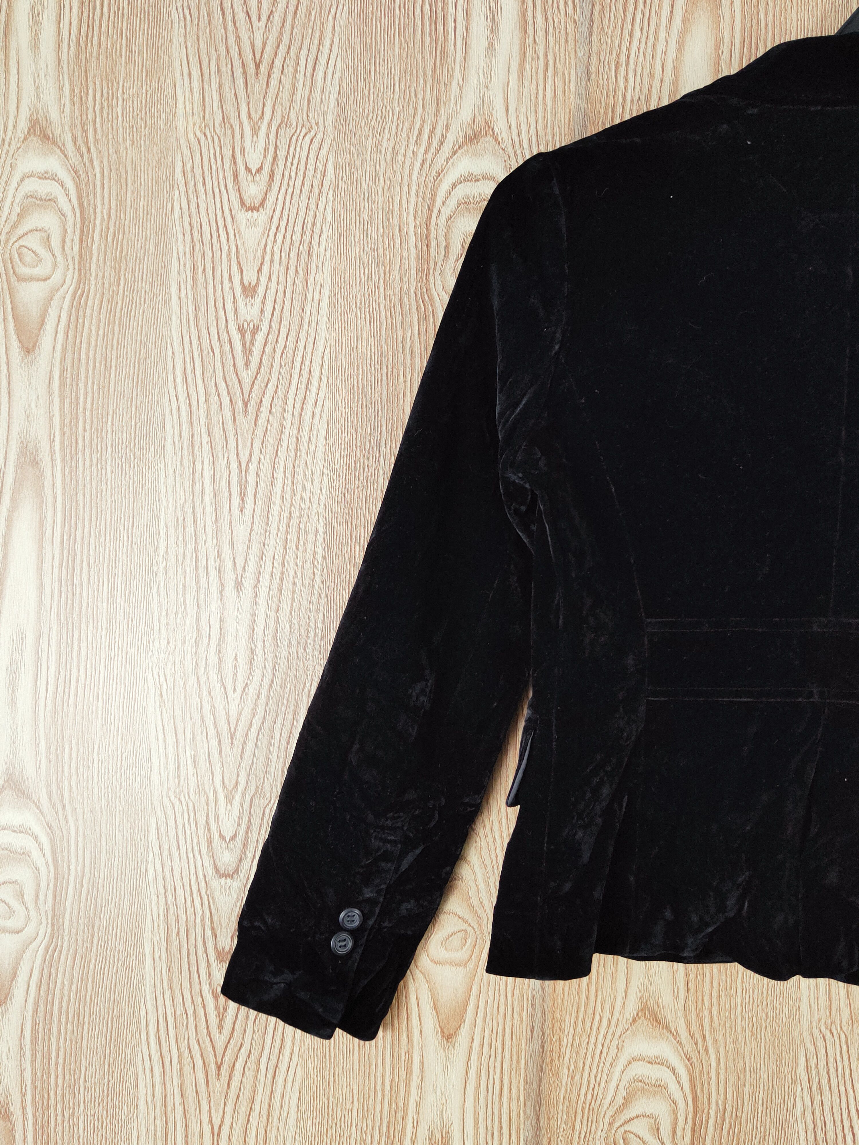 Japanese Brand × Vintage 56 Section 67 Black Blazers - Vintage Luxury Design Size M / US 6-8 / IT 42-44 - 8 Thumbnail