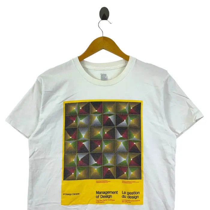 Vintage PHOTOFOLIO MANAGEMENT OF DESIGN Tee Shirt Top Art Abstract Size M / US 6-8 / IT 42-44 - 2 Thumbnail