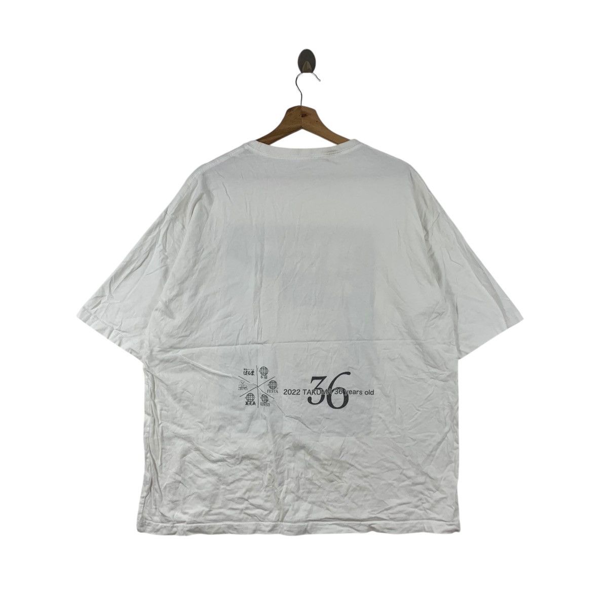 Vintage JAPAN SUNTOPIA SHISHA LOUNGE Promo Ads Tee Shirt Top Size US XL / EU 56 / 4 - 6 Thumbnail