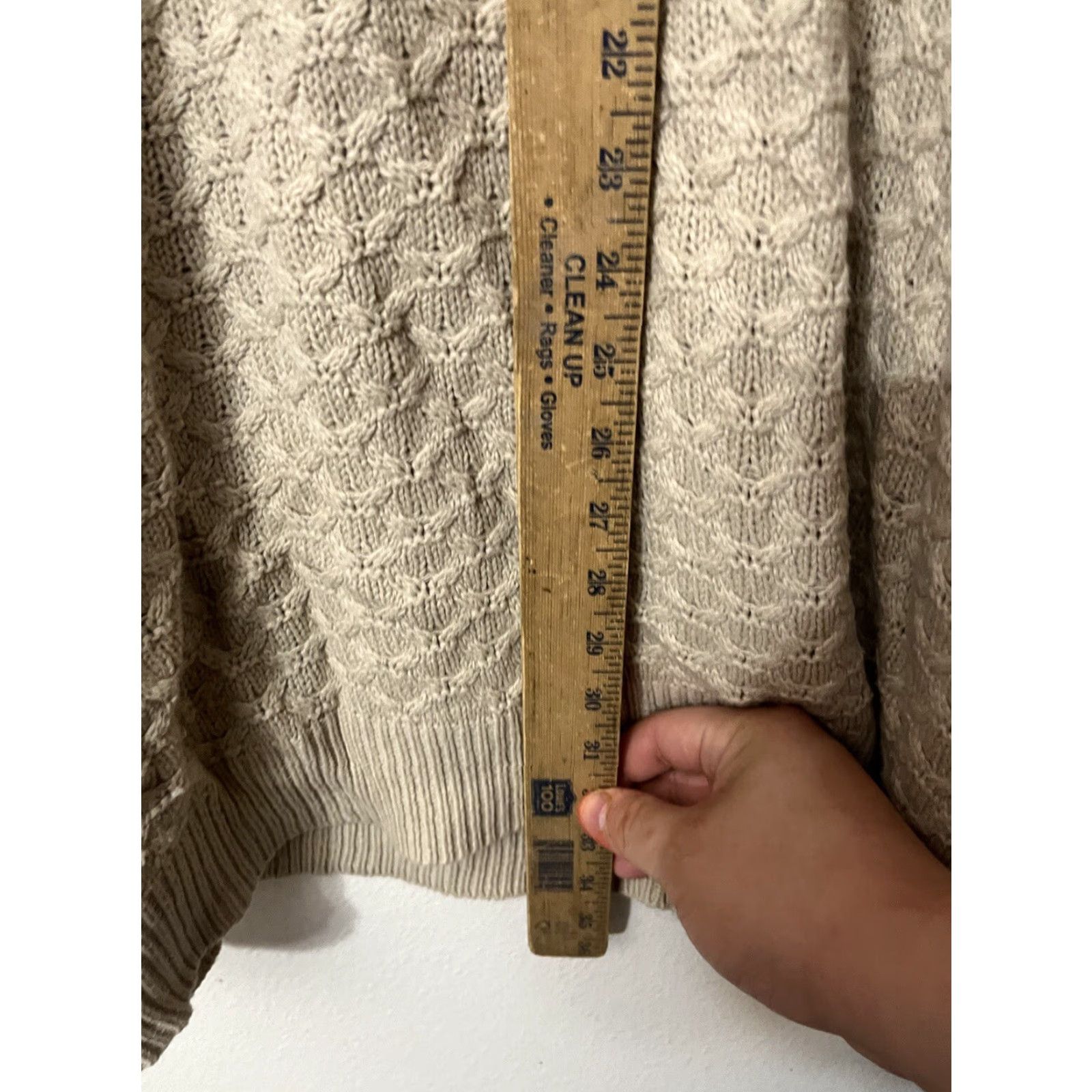 H&M H&M Crew Neck Beige Brown Oversized Sweater XS Women Regular Size Pullover Soft 90s Vintage? Size XS / US 0-2 / IT 36-38 - 4 Thumbnail