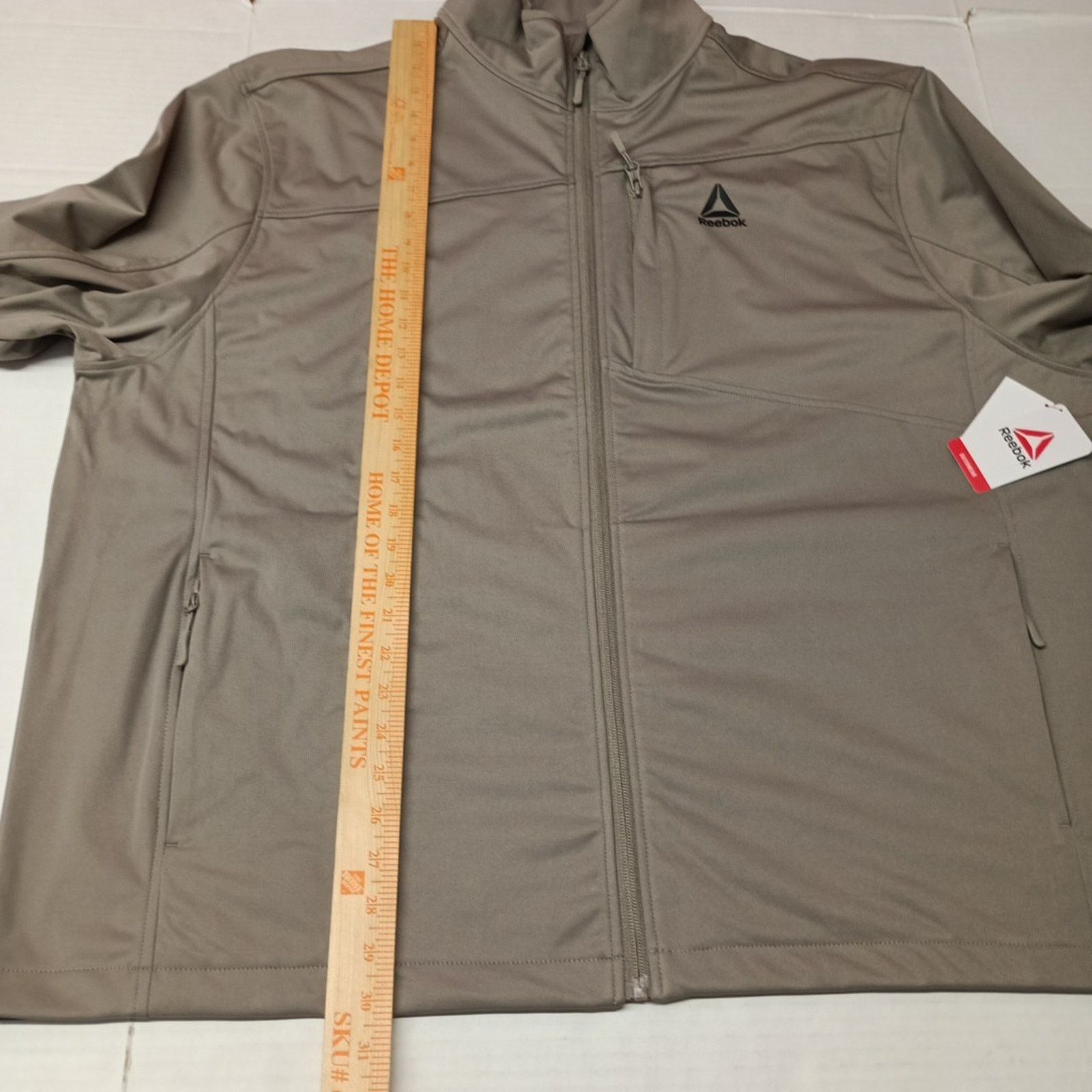Reebok Reebok Softshell Jacket Men's 3XL Driftwood Windbreaker Size US XXL / EU 58 / 5 - 8 Thumbnail
