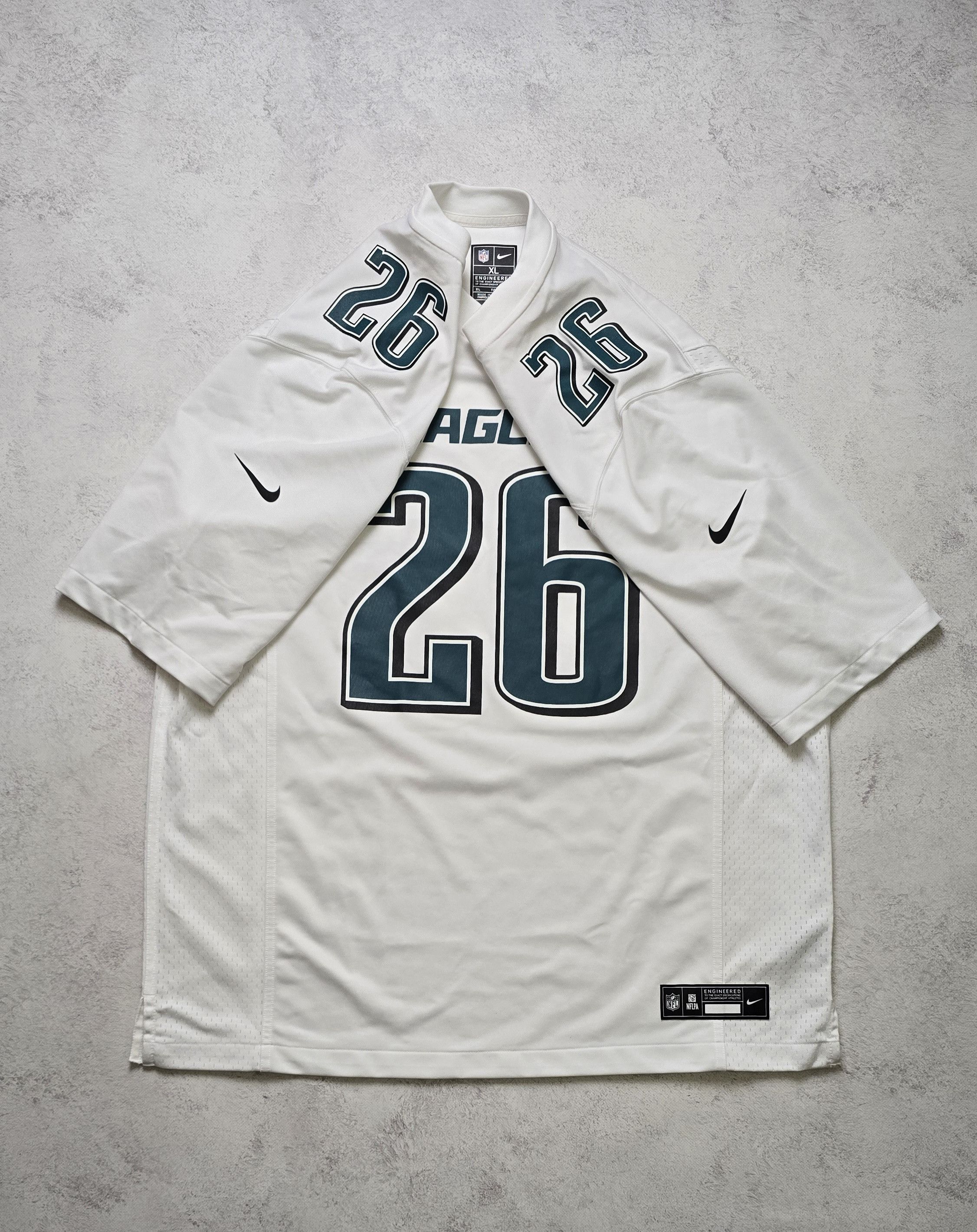 Nike Saquon Barkley Eagles Nike Super Bowl LIX Champions Jersey Size US XL / EU 56 / 4 - 2 Thumbnail