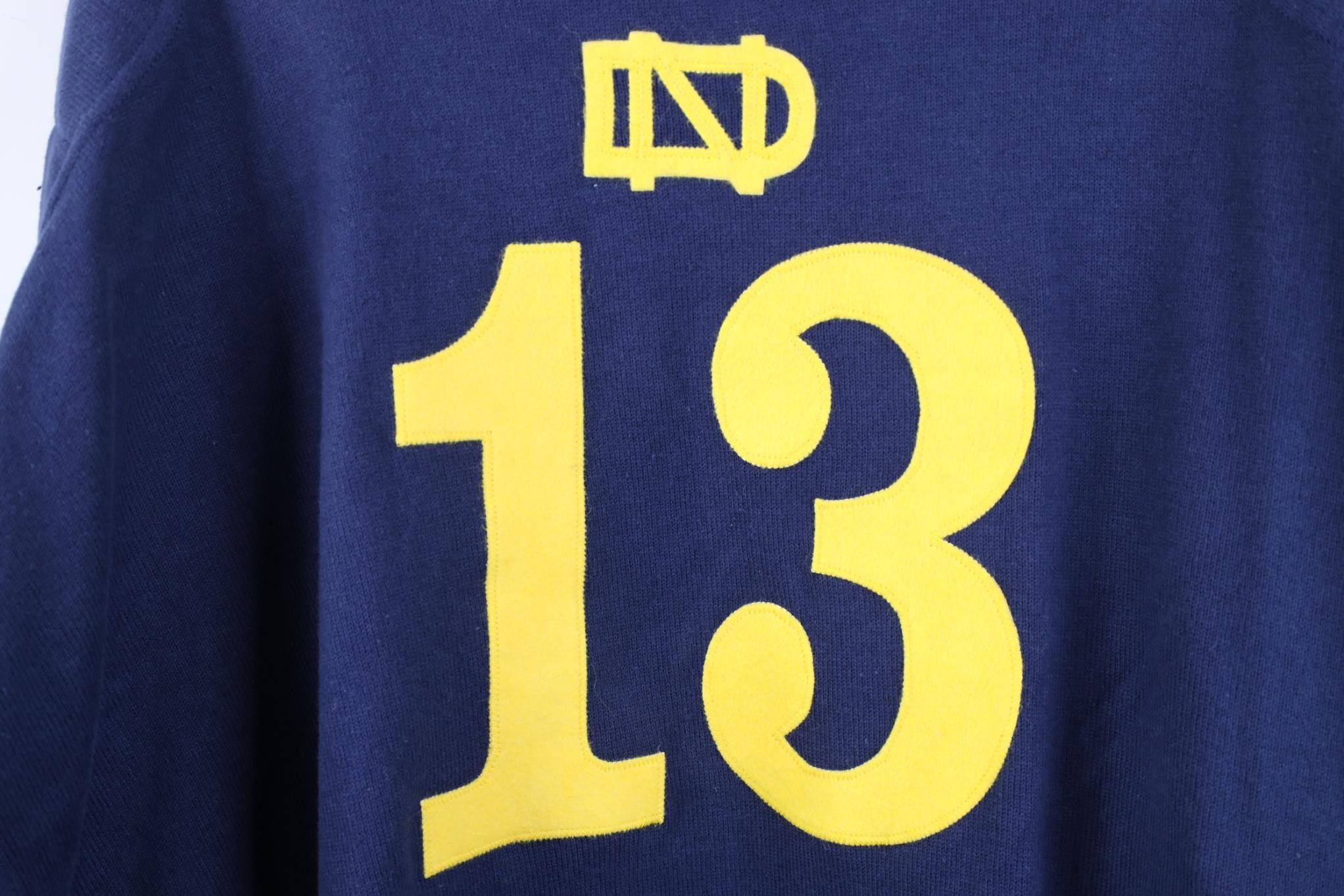 Vintage New Tiedman Formby Rockne Notre University Jersey Sweater Size US XXL / EU 58 / 5 - 13 Thumbnail
