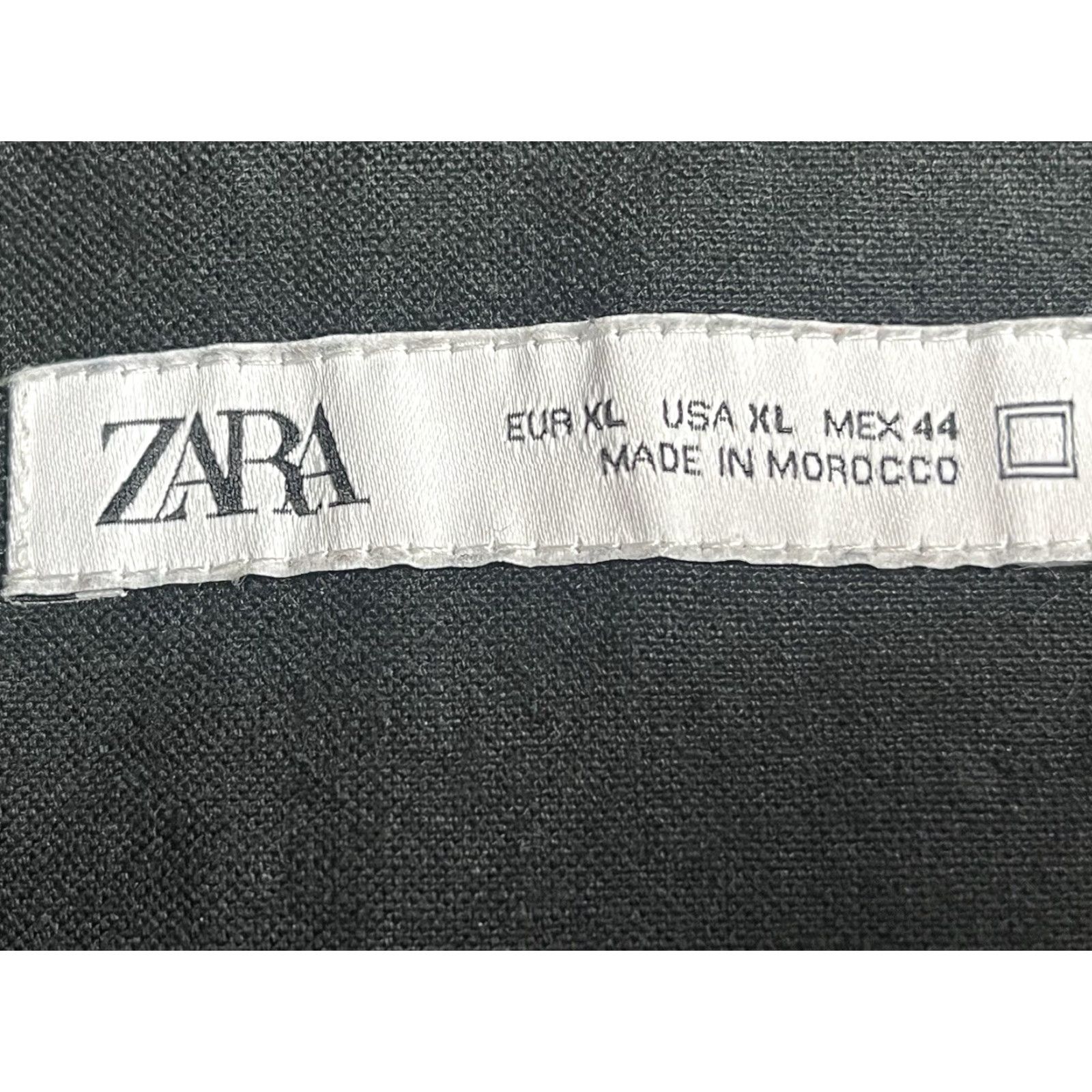 Zara ZARA Man Denim Jacket Black Pockets Size XL Button Jacket Coat Bomber Mens Casual Workwear Button Front Size US XL / EU 56 / 4 - 6 Thumbnail
