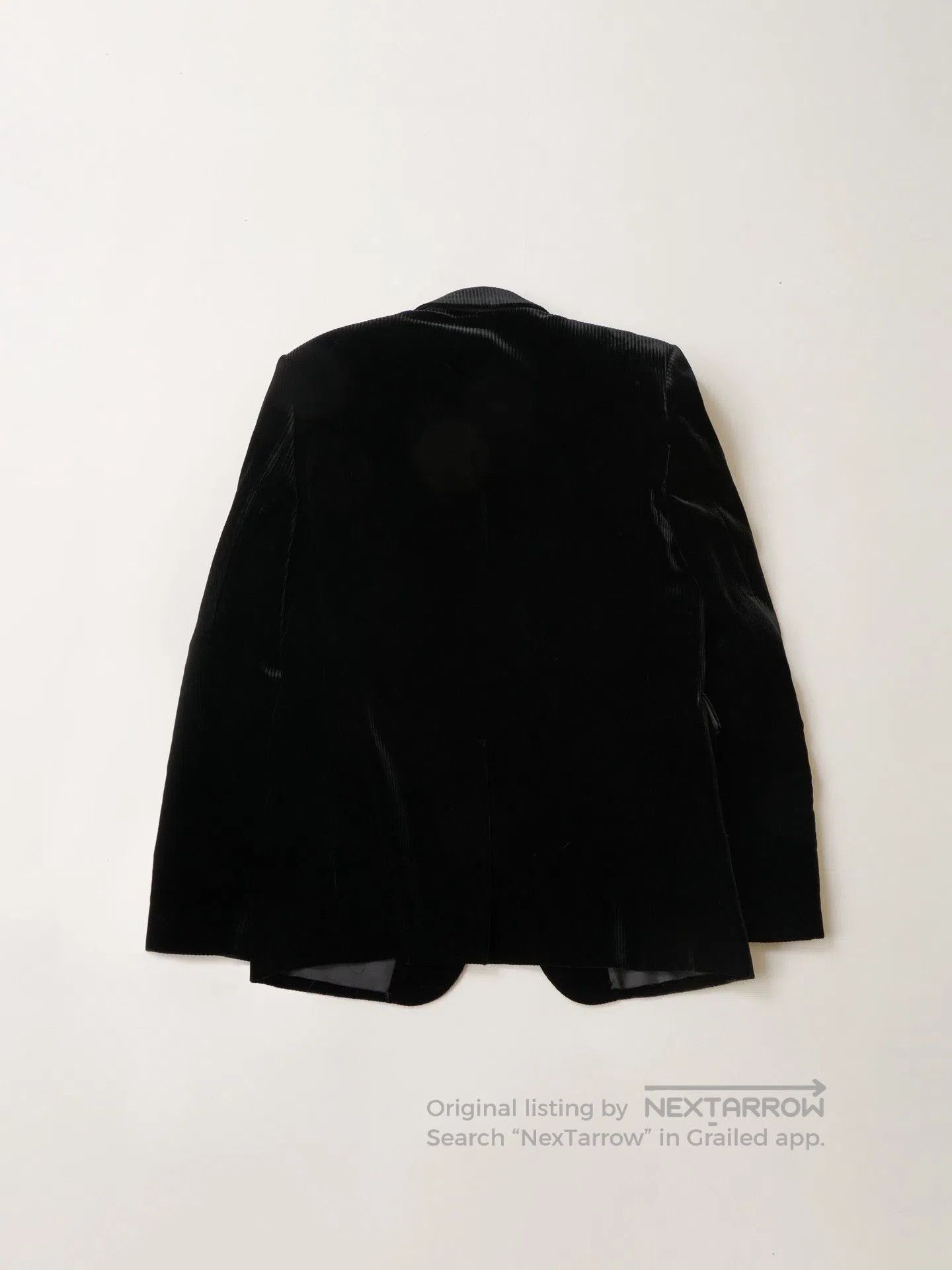 Saint Laurent Paris YSL 2020 Black Corduroy Blazer. Size M / US 6-8 / IT 42-44 - 8 Thumbnail