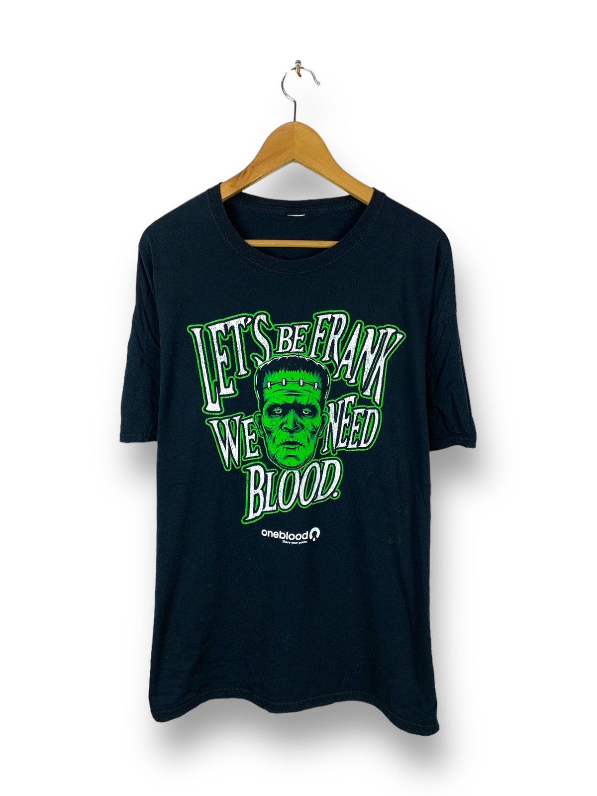 Other Rare! Frankestein Blood Donor Tee Movie Cartoon Size US XL / EU 56 / 4 - 1 Thumbnail