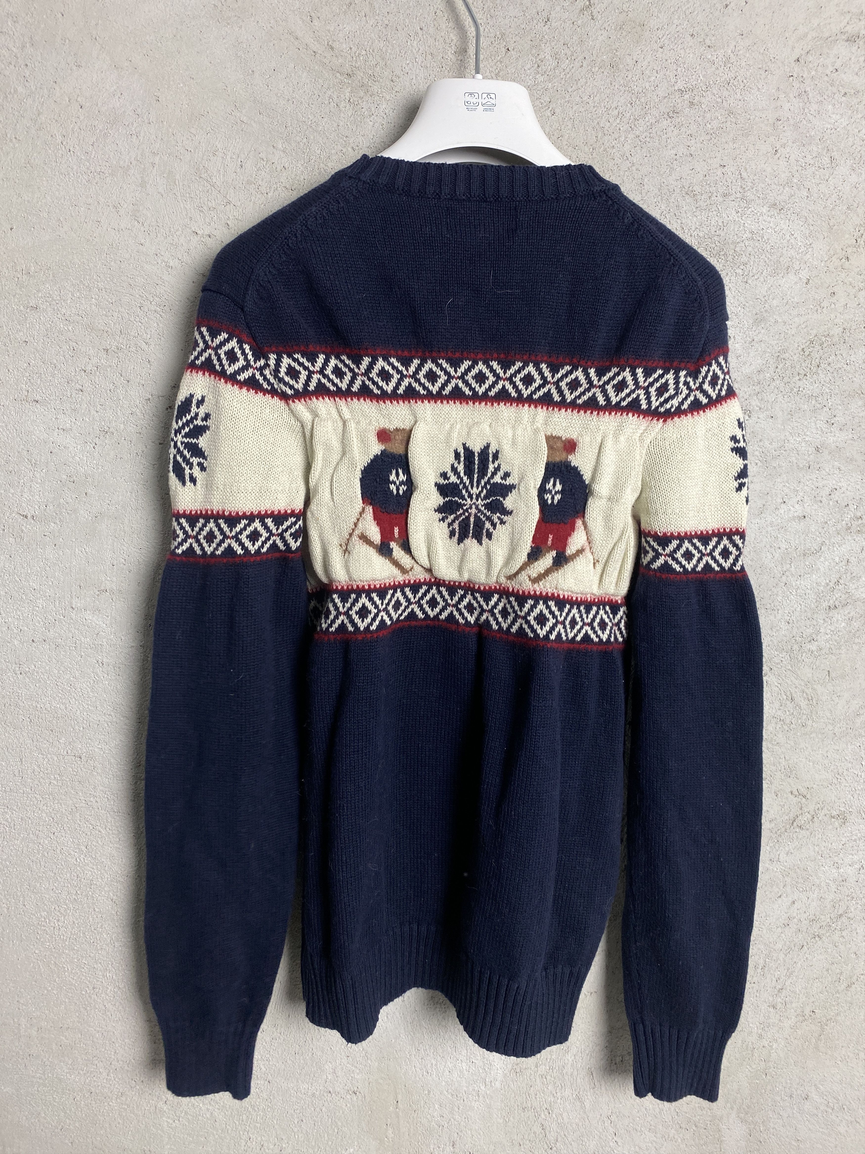 Polo Ralph Lauren Polo Ralph Lauren bears ski emboidered sweater knitwear Size US XXS / EU 40 - 6 Thumbnail