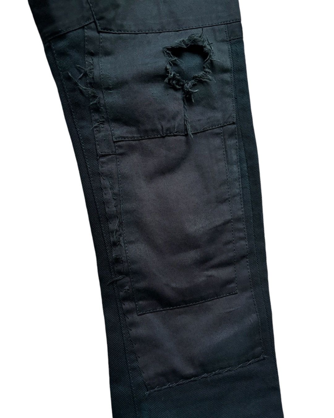 Hedi Slimane Dior Homme AW07 “Navigate” Patchwork Jeans by Hedi Slimane. Size US 26 / EU 42 - 3 Thumbnail
