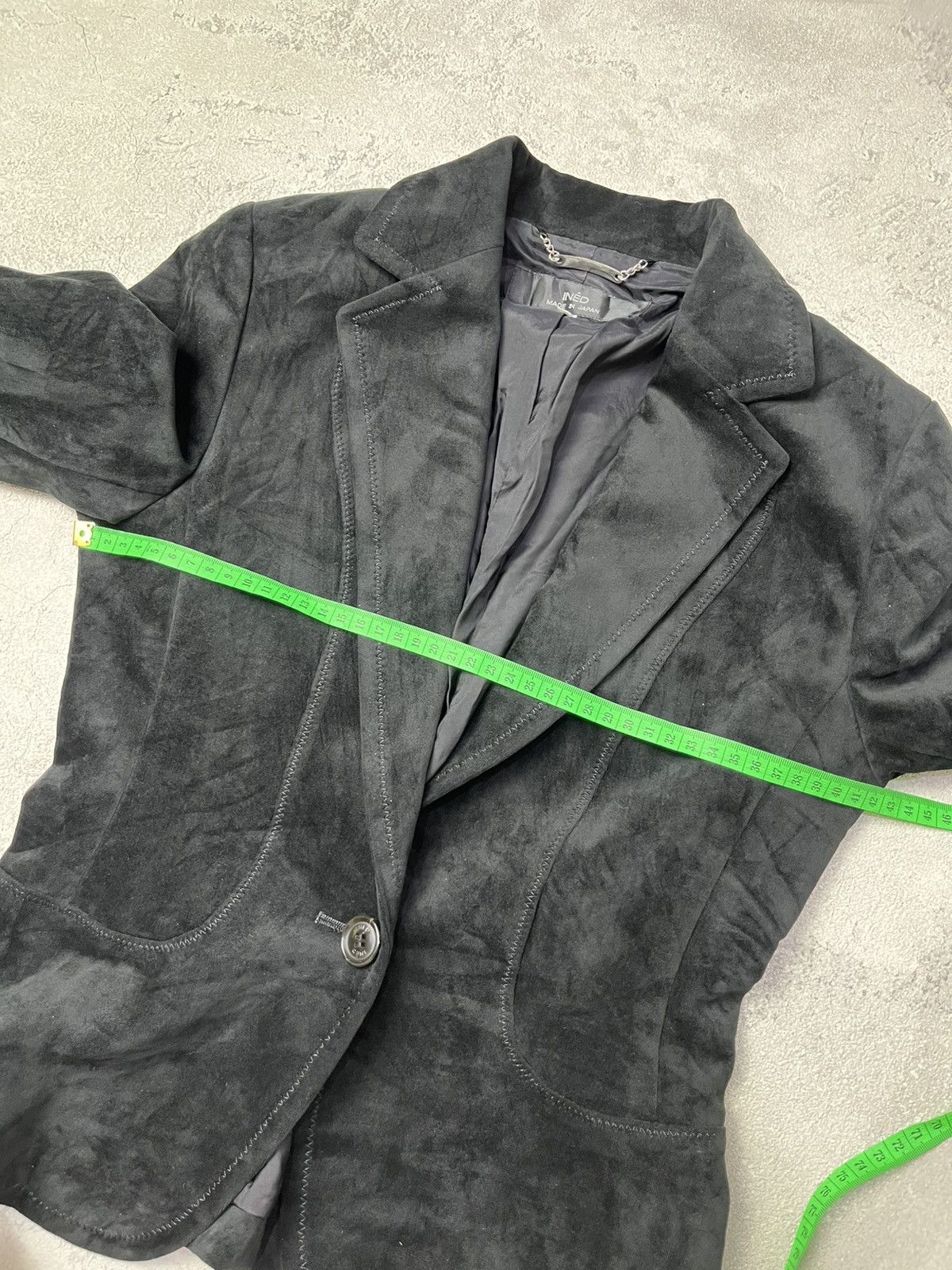 Yohji Yamamoto Ined by Yohji Yamamoto Velvet Jacket Size US XS / EU 42 / 0 - 8 Thumbnail