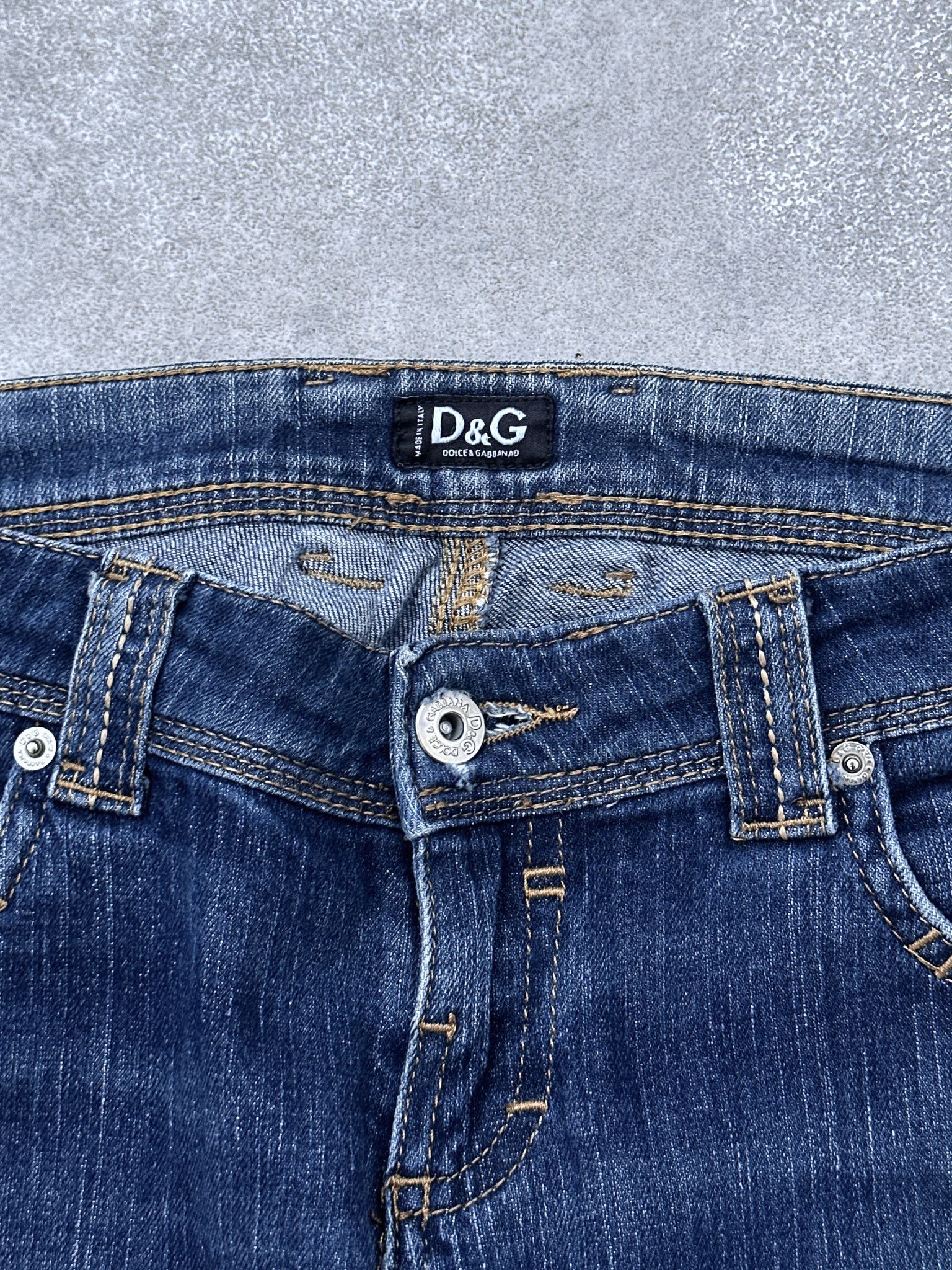 Dolce & Gabbana Vintage Dolce & Gabbana D&G Denim Pants Jeans Skinny Size 30" / US 8 / IT 44 - 5 Thumbnail
