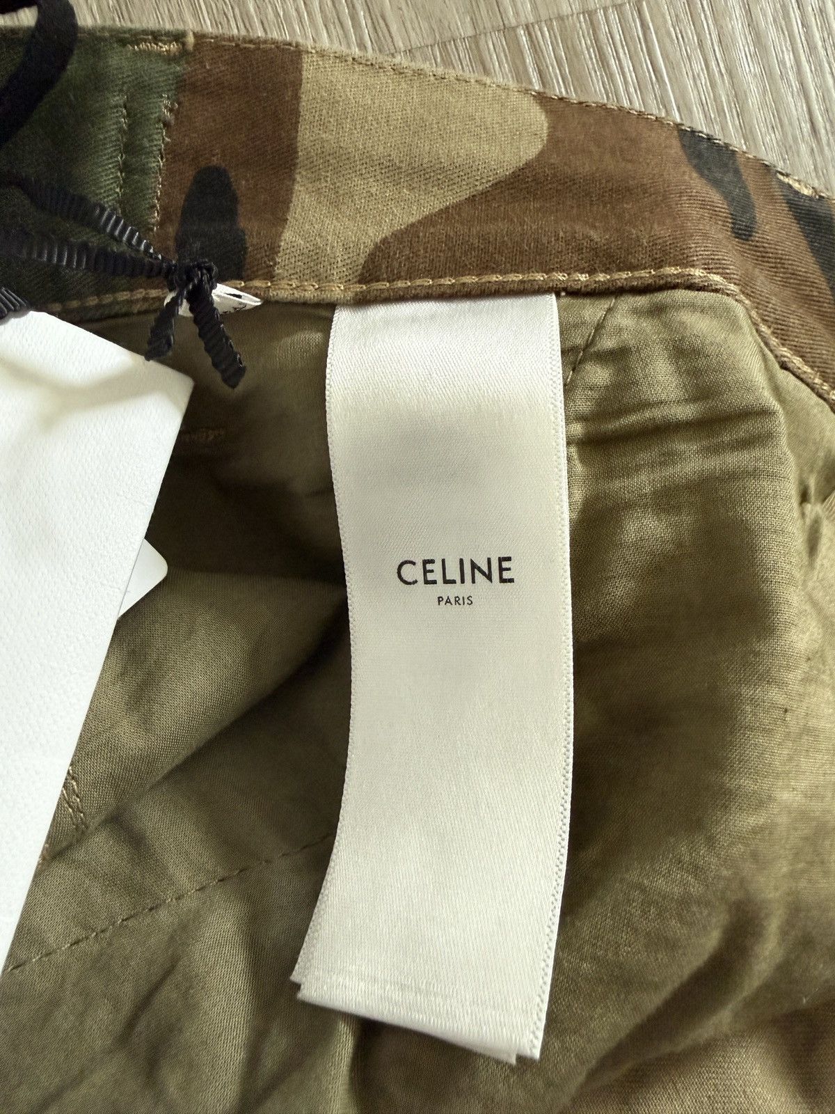 Celine Celine Camouflage Cargo Pants Size US 34 / EU 50 - 5 Thumbnail
