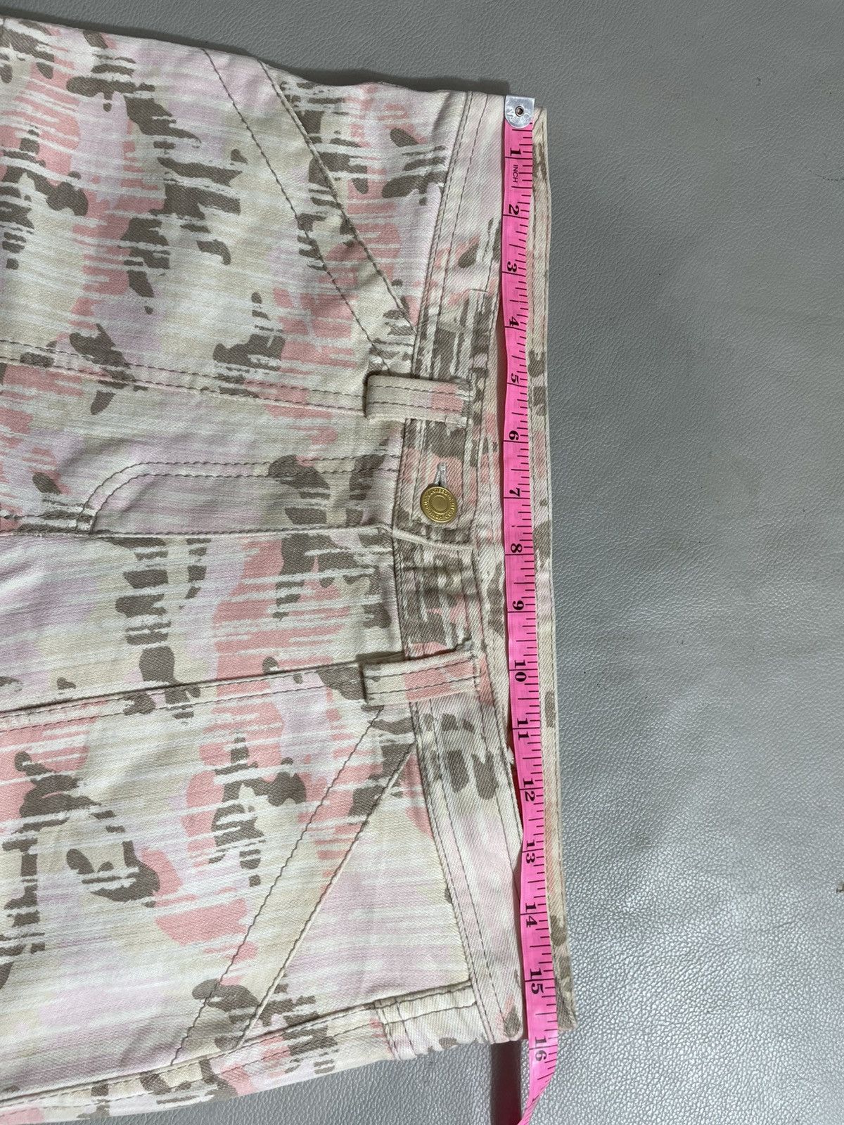 Japanese Brand Japan flared camo jeans pocket Size US 29 - 9 Thumbnail