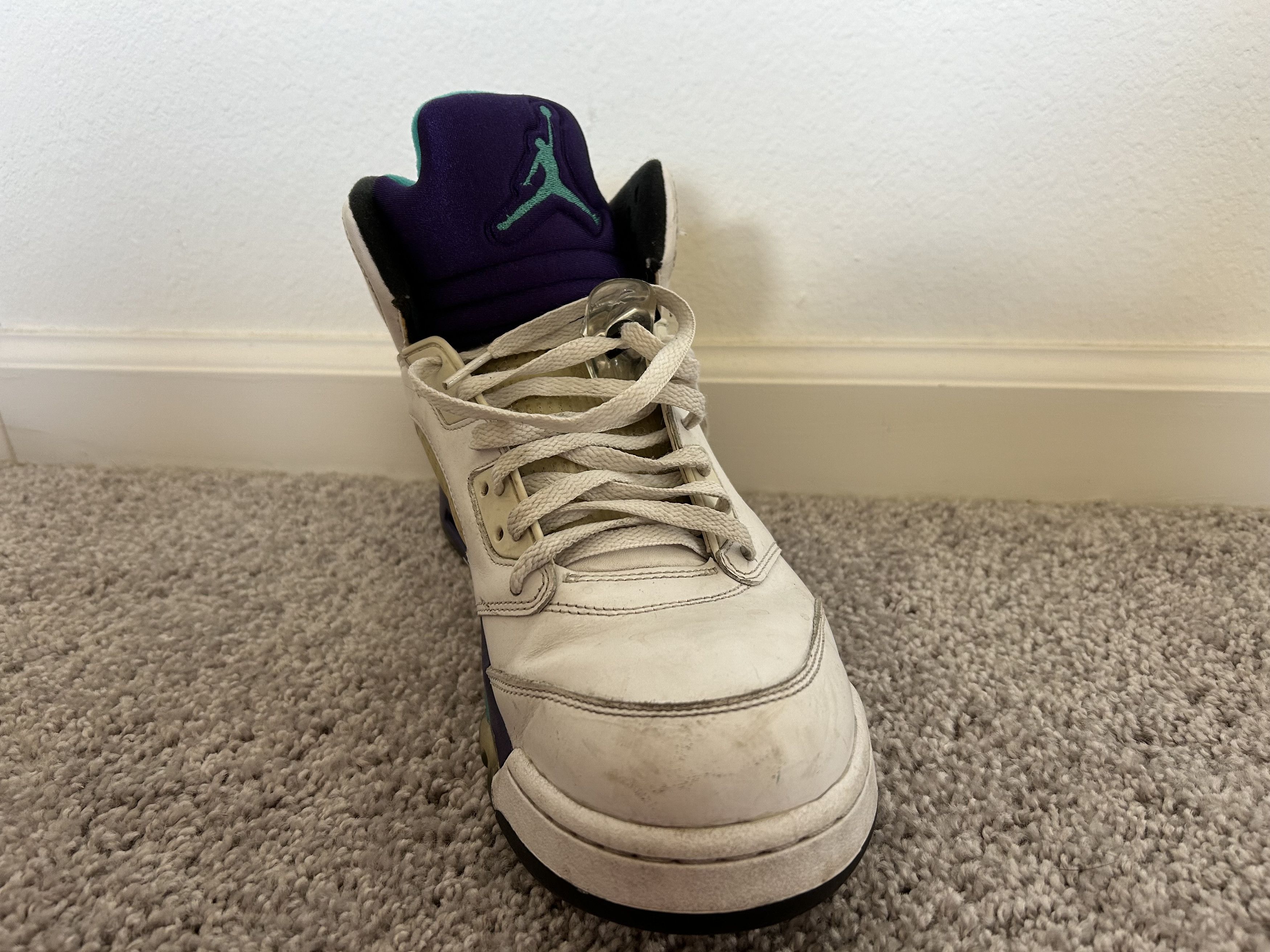 Jordan Brand Air Jordan 5 Retro “Grape” 2013 Size US 13 / EU 46 - 10 Thumbnail
