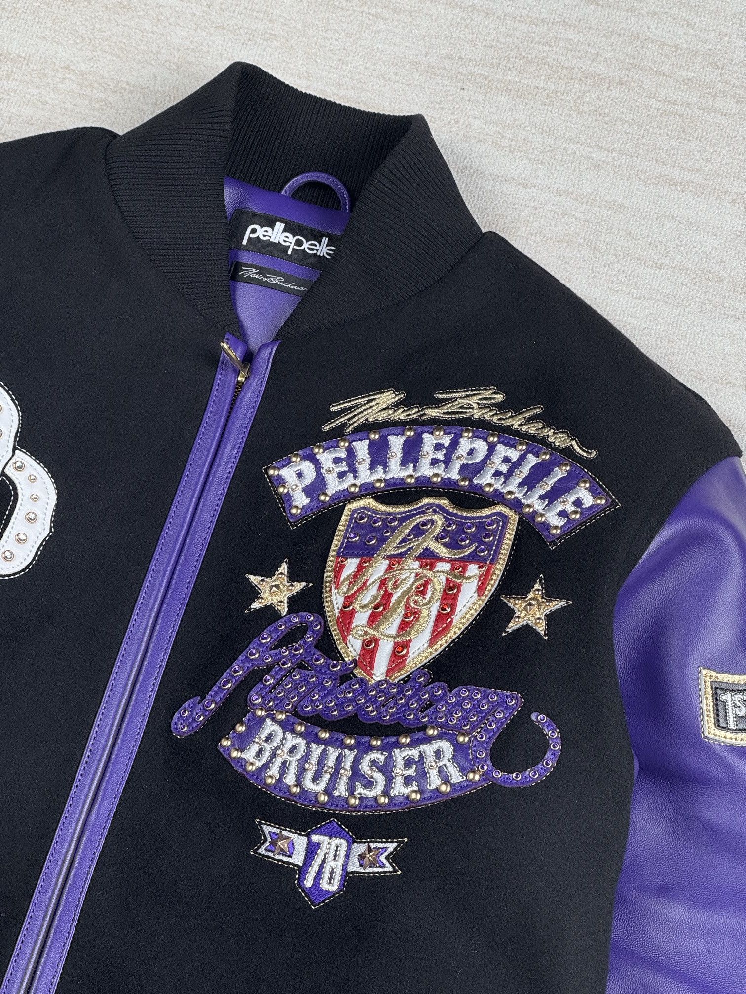 Pelle Pelle pelle pelle american bruiser varsity jacket Size US L / EU 52-54 / 3 - 9 Thumbnail