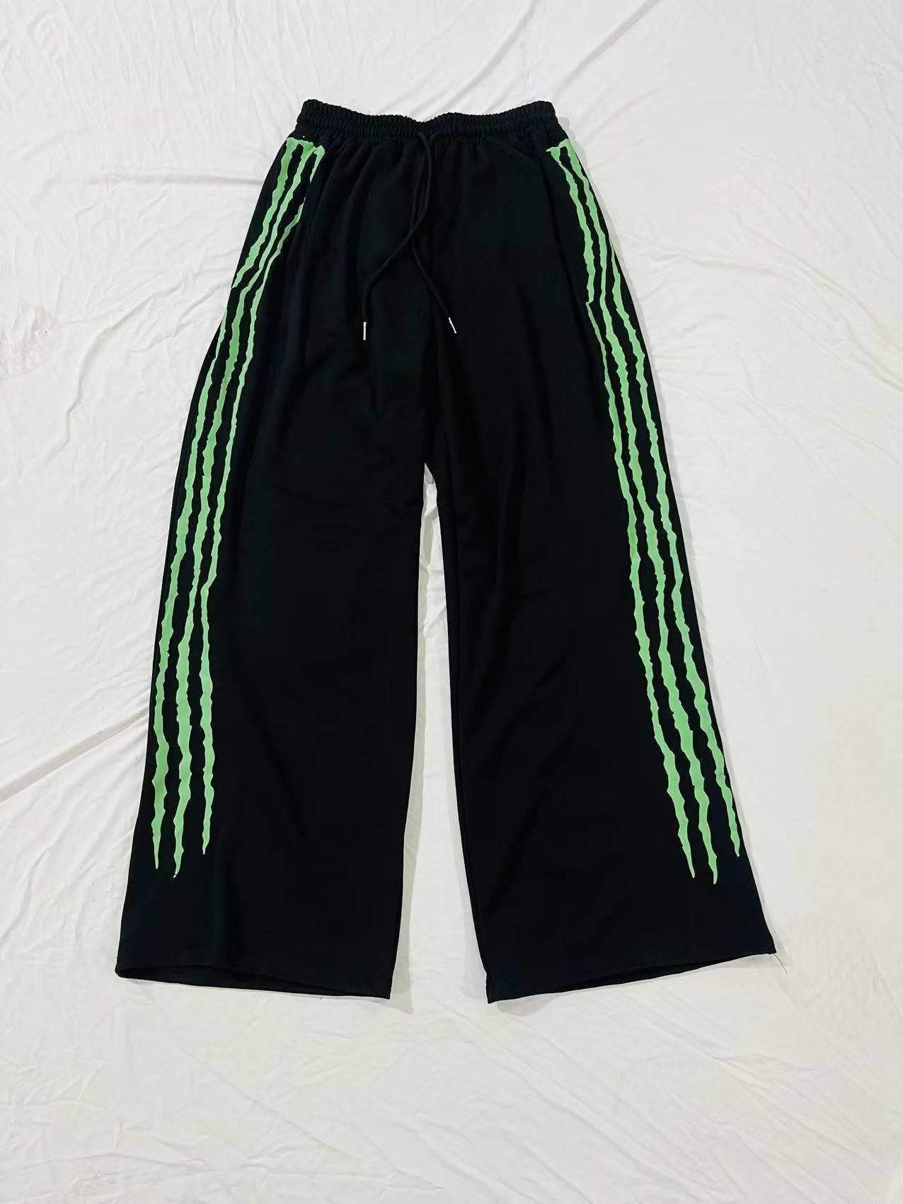 Japanese Brand × Other Triple stripe Claw Glow In Dark Baggy Sweatpants Size US 32 / EU 48 - 7 Thumbnail