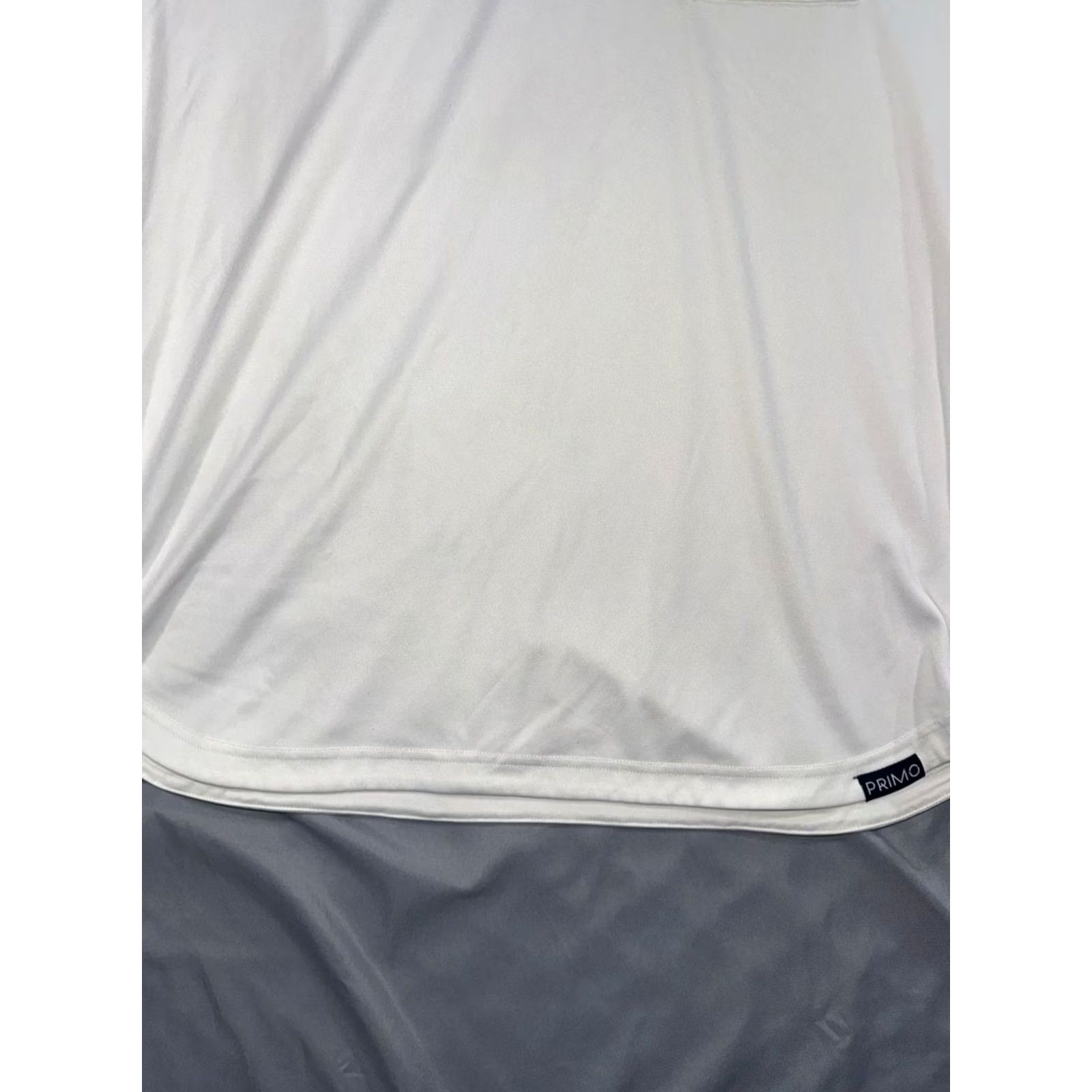 Vintage Primo Golf Polo Shirt White Pocket Polo Short Sleeve XL Mens Golf Shirt Moisture Wicking Classic Fit 30 in Chest 47 in 23.5 in Pit to Pit Size US XL / EU 56 / 4 - 6 Thumbnail
