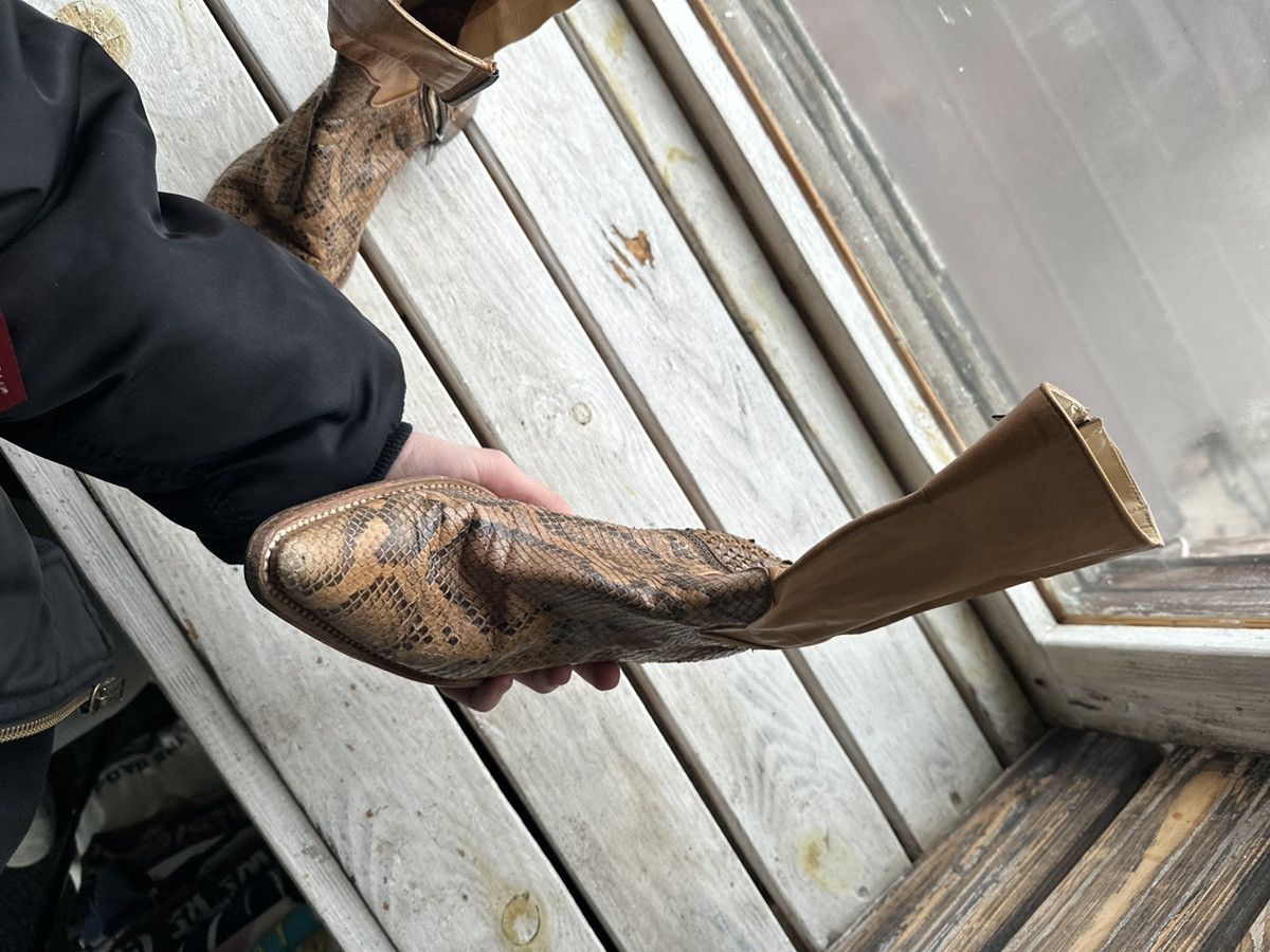 RoccoP ARHIVE 🚨 ROCCO P. AVANT GARDE as98 WOMEN BOOTS COWBOY Size US 6 / IT 36 - 14 Thumbnail