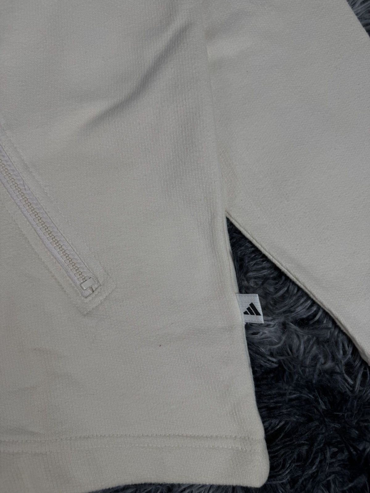Adidas Adidas – Vintage Jacket – Cream/Off-White – Size M 👕 Size US M / EU 48-50 / 2 - 5 Thumbnail