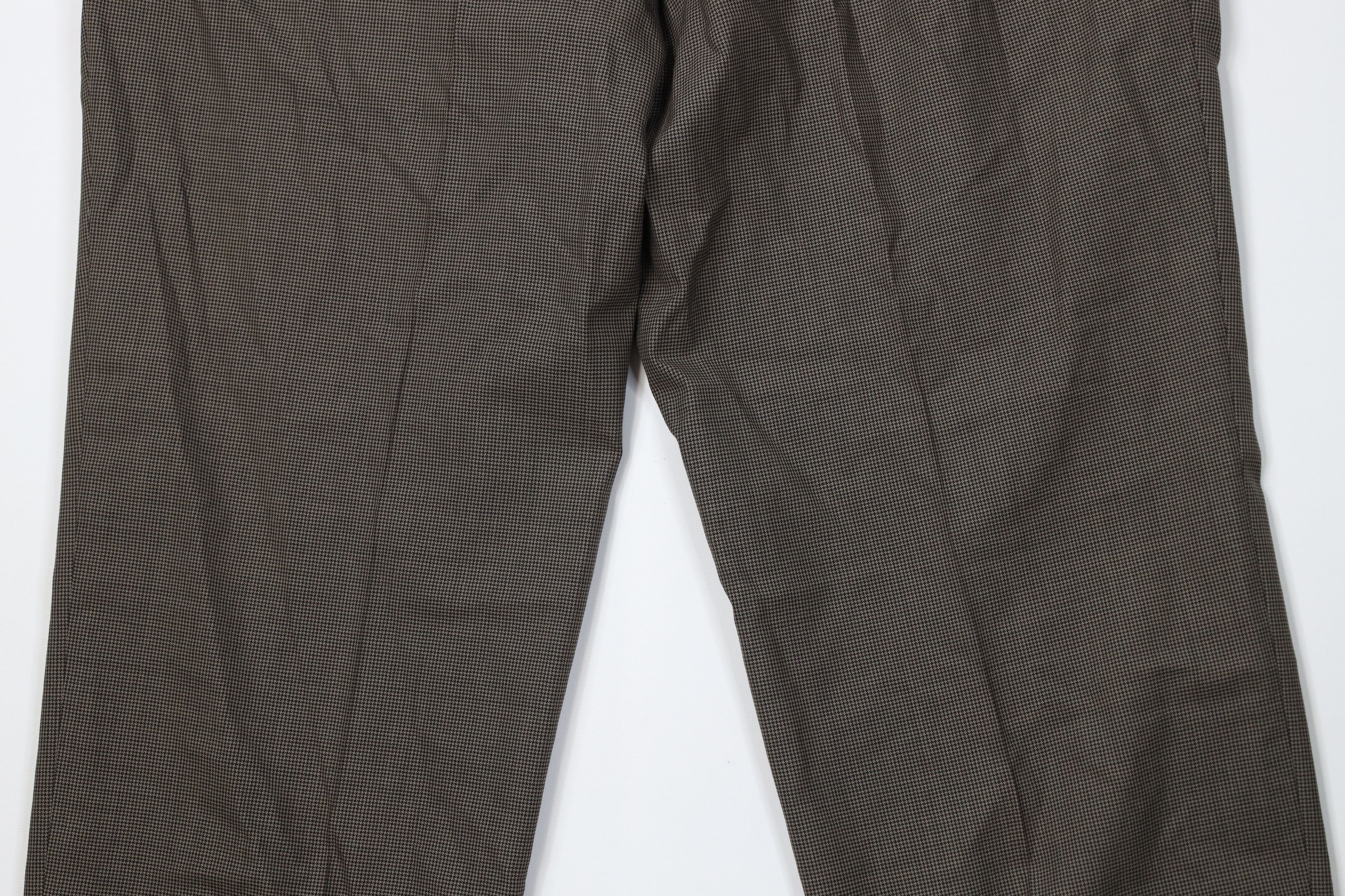 Vintage Vintage 90s Streetwear Houndstooth Wide Leg Chino Pants Size US 40 / EU 56 - 9 Thumbnail