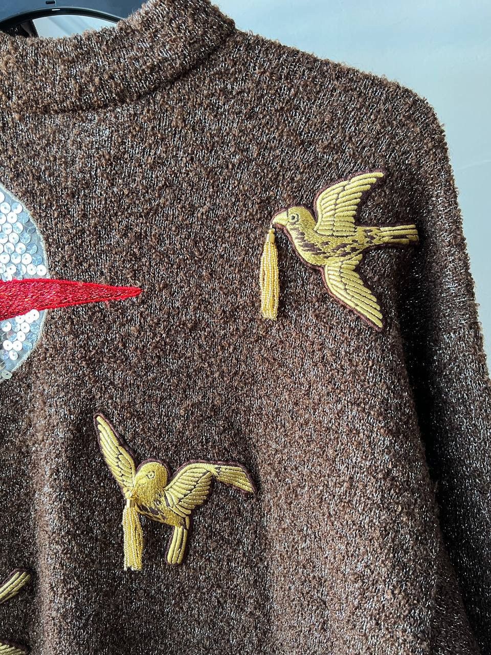Kansai Yamamoto ARCHIVAL 80’S YAMAMOTO KANSAI MADE IN JAPAN DESIGN SWEATER M Size US M / EU 48-50 / 2 - 14 Thumbnail
