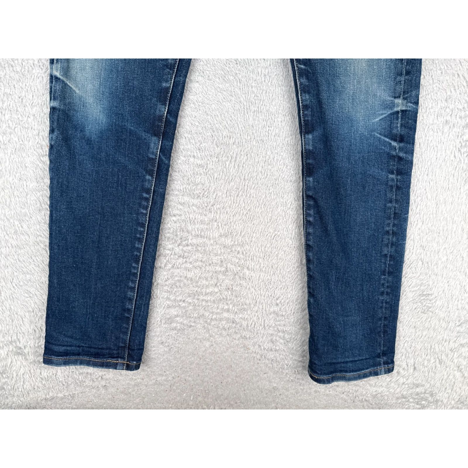 Uniqlo Uniqlo Jeans Mens 34x32 Blue Denim Skinny Zip Fly Mid Rise Cotton Blend Size US 34 / EU 50 - 2 Thumbnail