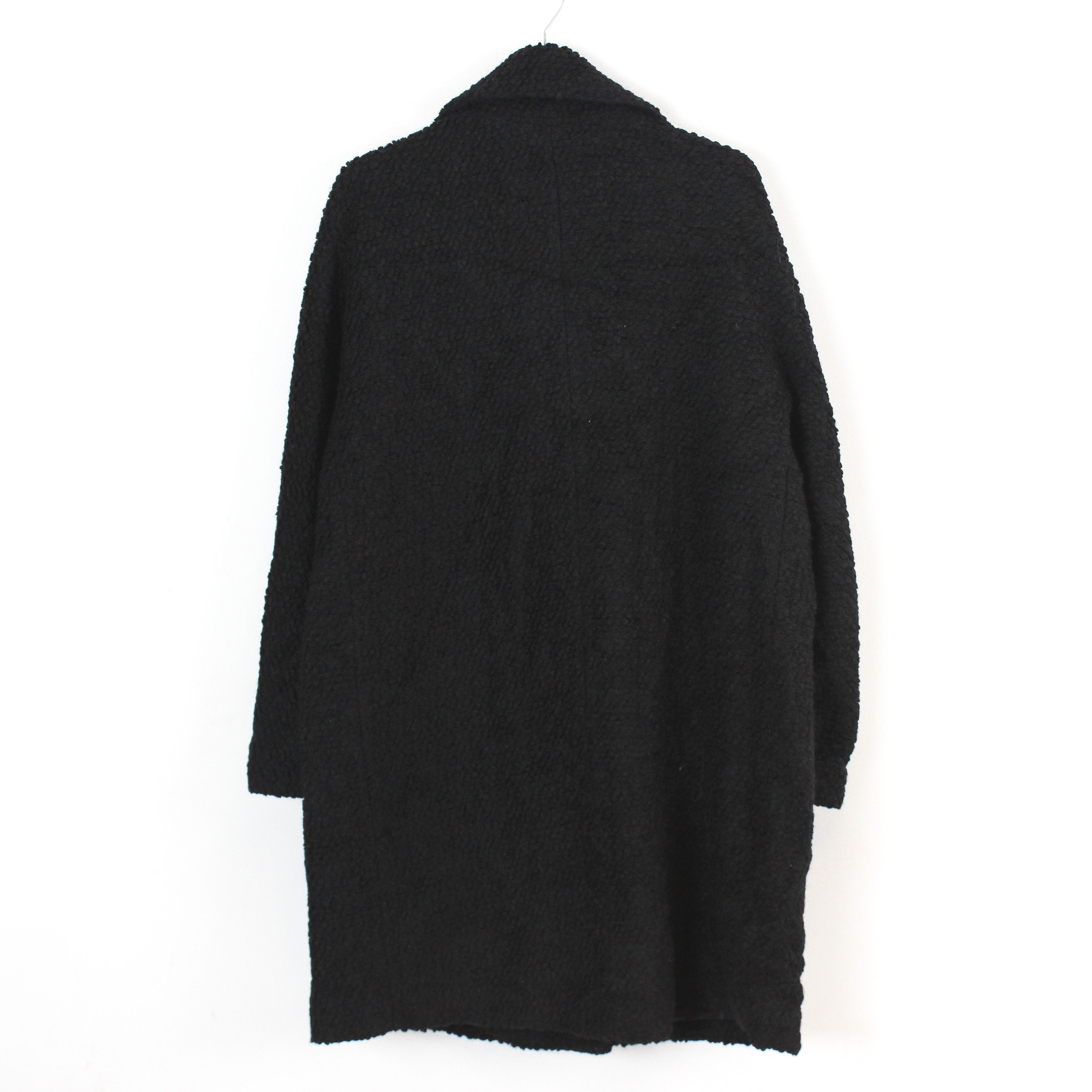 Desigual Womens L Wool Jacket Pea Coat Trench Mac Sherpa Winter Size L / US 10 / IT 46 - 4 Thumbnail