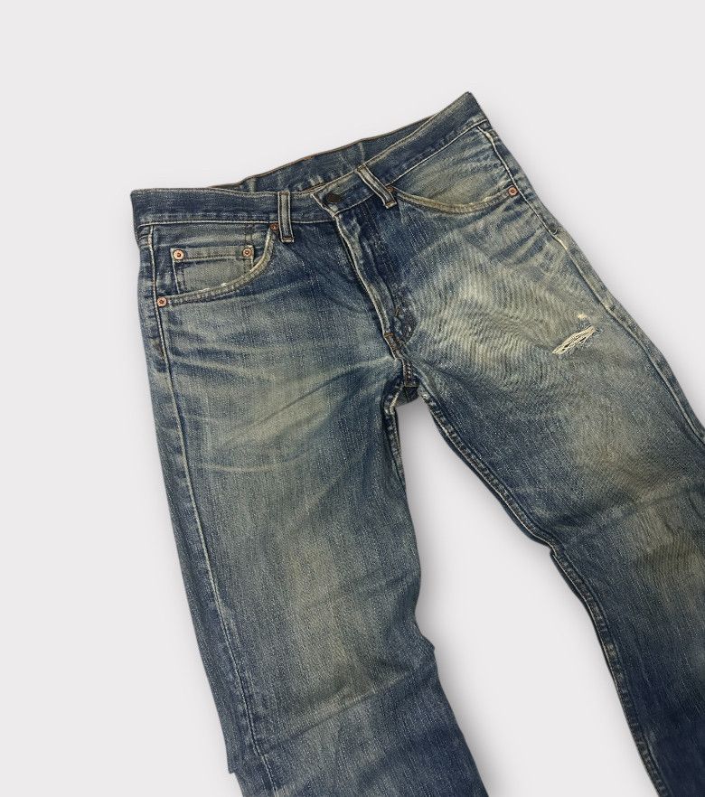 Levi's Vintage Clothing Vintage Trashed Levis 517 flared jeans / bell bottom Size US 31 - 2 Thumbnail