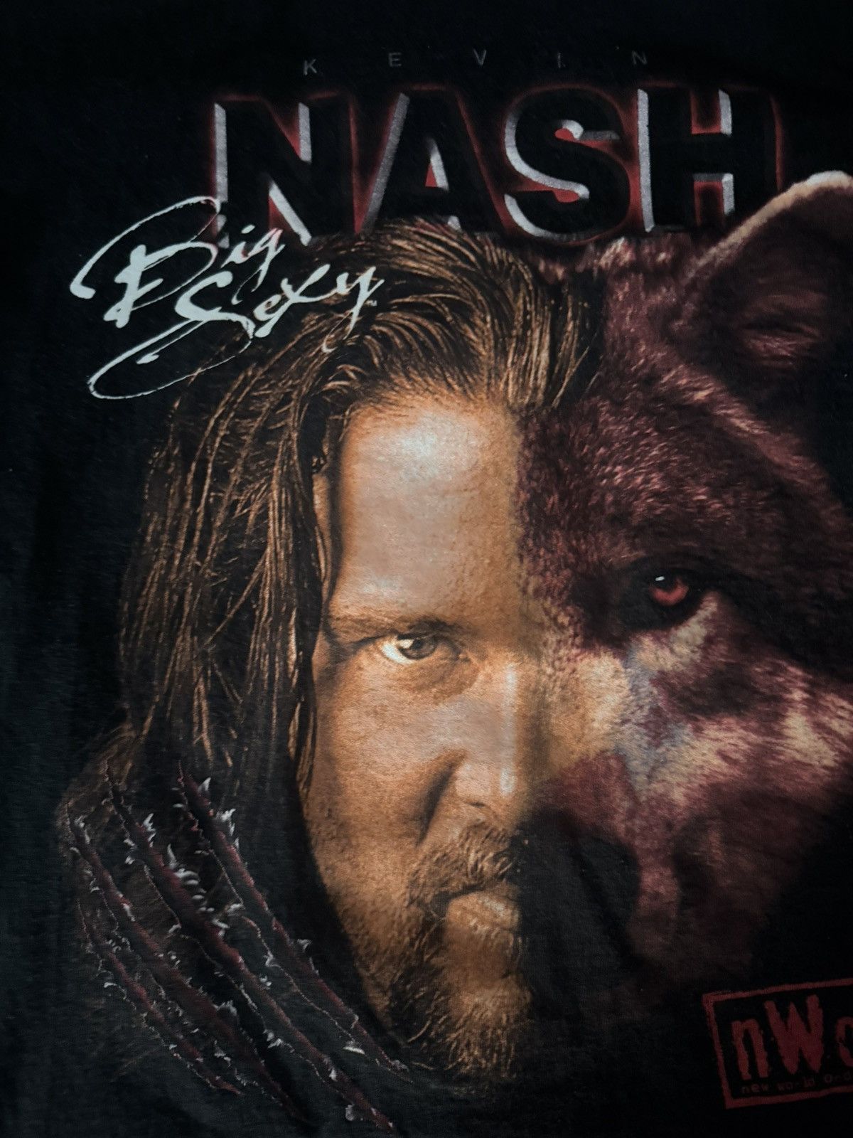 WCW/nWo 1998 outsiders big sexy kevin nash wolf pack 90s t wrestling Size US M / EU 48-50 / 2 - 5 Thumbnail