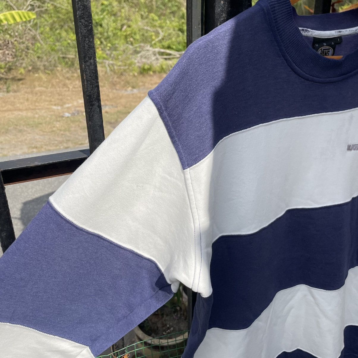 Vans 🔥Vintage 90s Vans Skateboard Small Logo Striped Sweatshirts Size US M / EU 48-50 / 2 - 8 Thumbnail