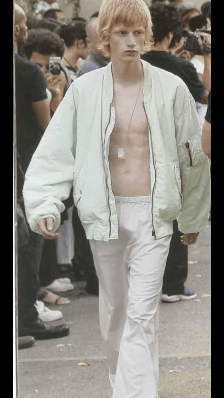 Raf Simons Raf Simons SS2004 Runway OS embroidered Bomber Size US XXL / EU 58 / 5 - 8 Thumbnail