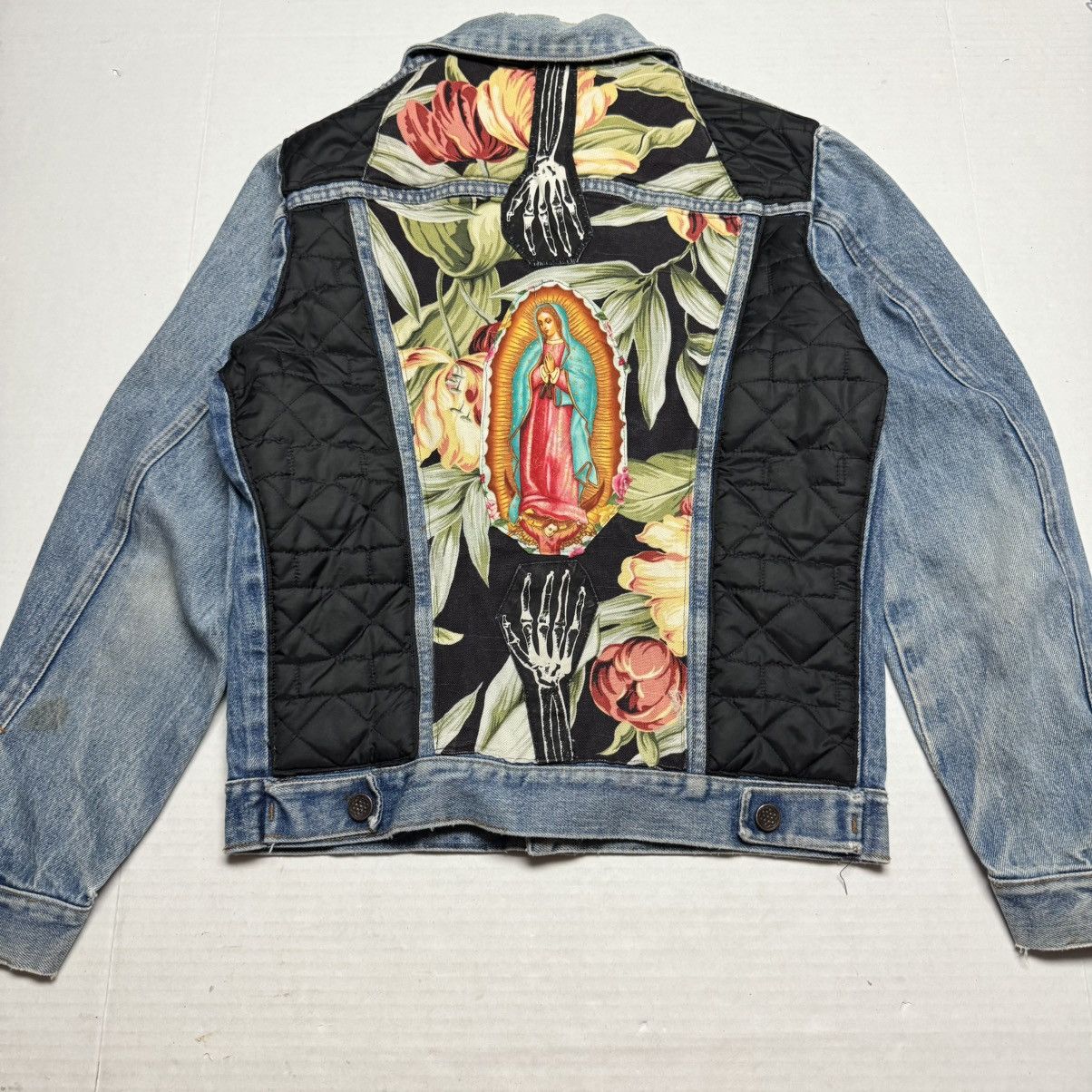 Other Rare Hill & Velez Classic Remix Denim Jacket Size: S/M Size US M / EU 48-50 / 2 - 3 Thumbnail
