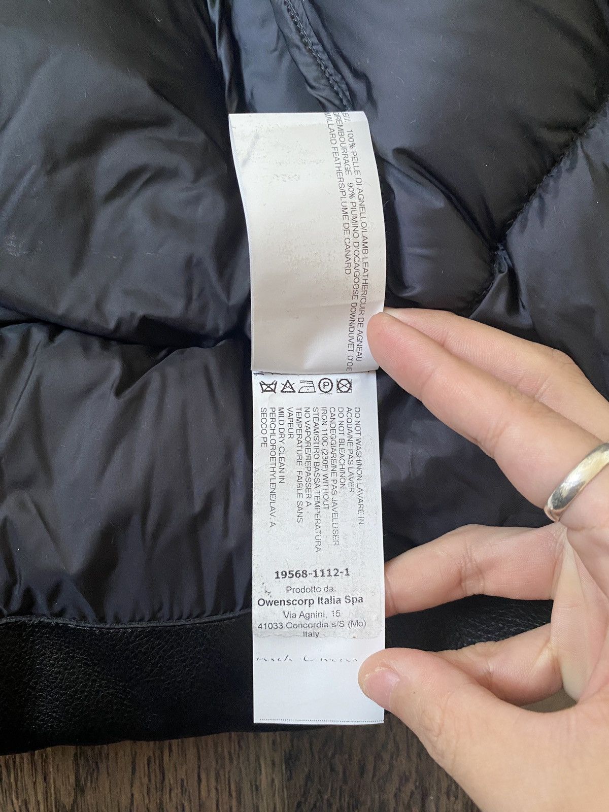 Rick Owens Rick Owens Funnel Neck Down lambskin Leather Sisyphus Jacket Size US M / EU 48-50 / 2 - 17 Thumbnail