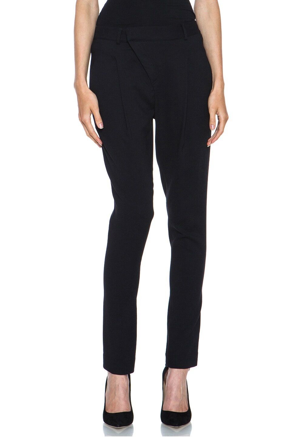 Helmut Lang Helmut Lang Noa Suiting Angle Front Viscose blend Pants Size 26" / US 2 / IT 38 - 3 Thumbnail