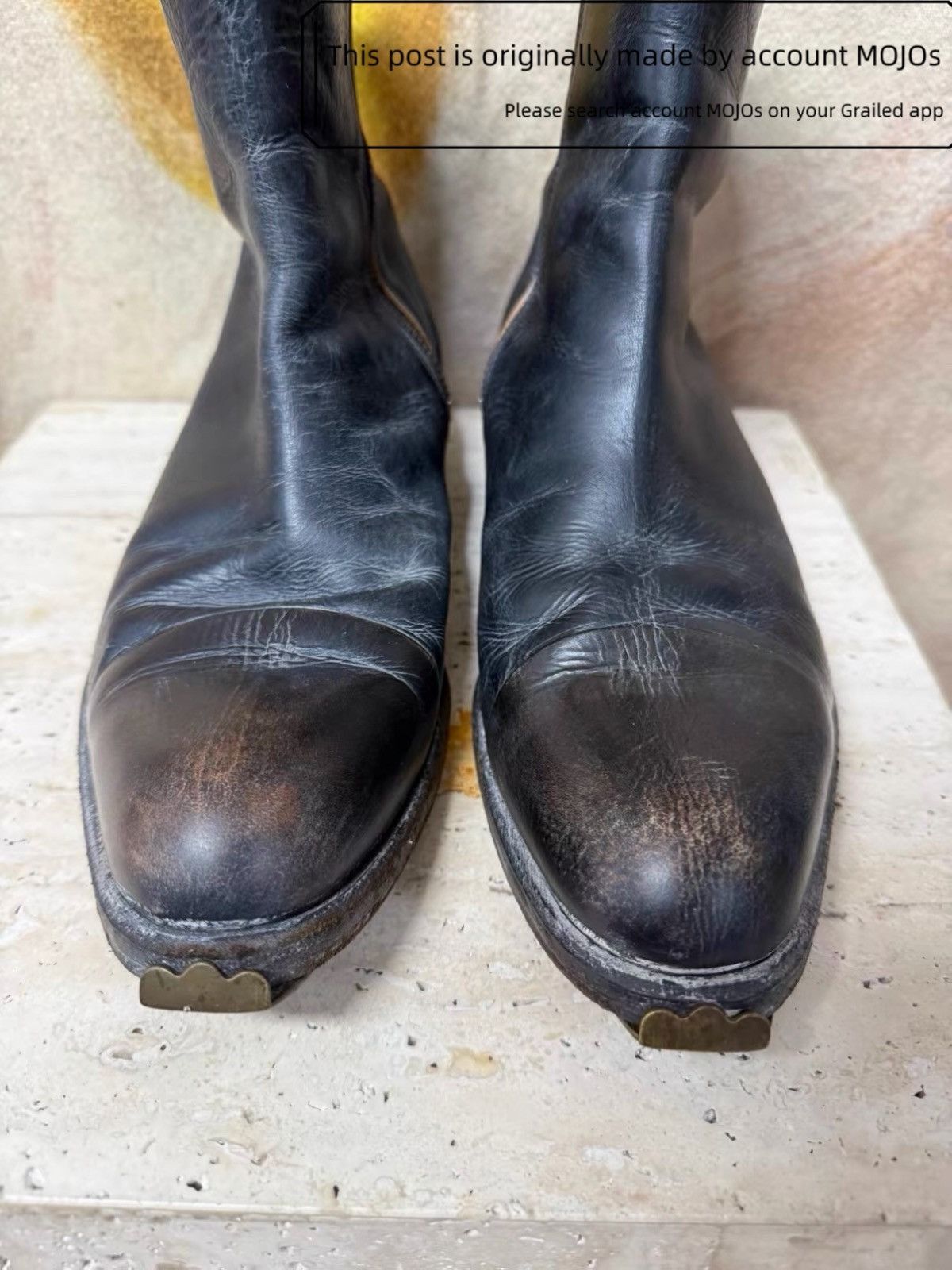 Maison MIHARA YASUHIRO Sz 9 Maison Mihara Yasuhjro Metal Head Boots mojos1221 Size US 9 / EU 42 - 4 Thumbnail