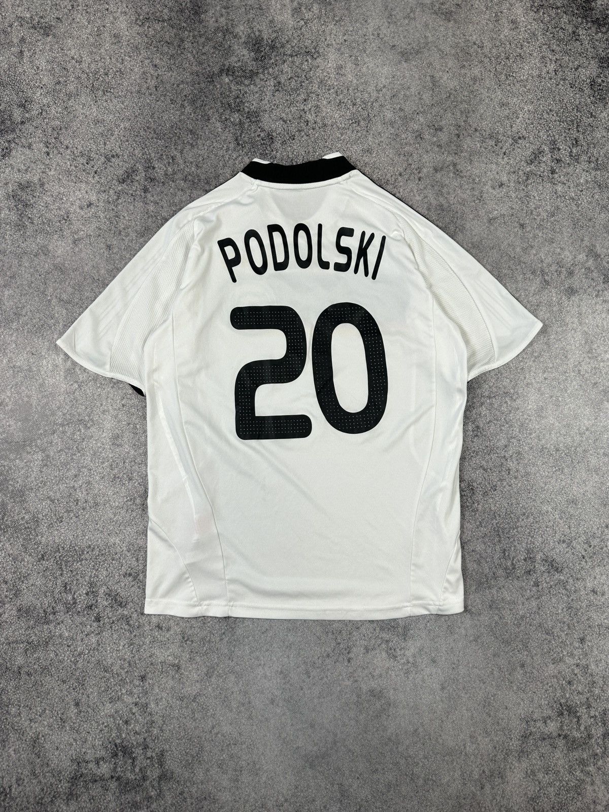Adidas Vintage Adidas 20 Podolski Germany 08/09 Soccer Jersey S VTg Size US S / EU 44-46 / 1 - 4 Thumbnail