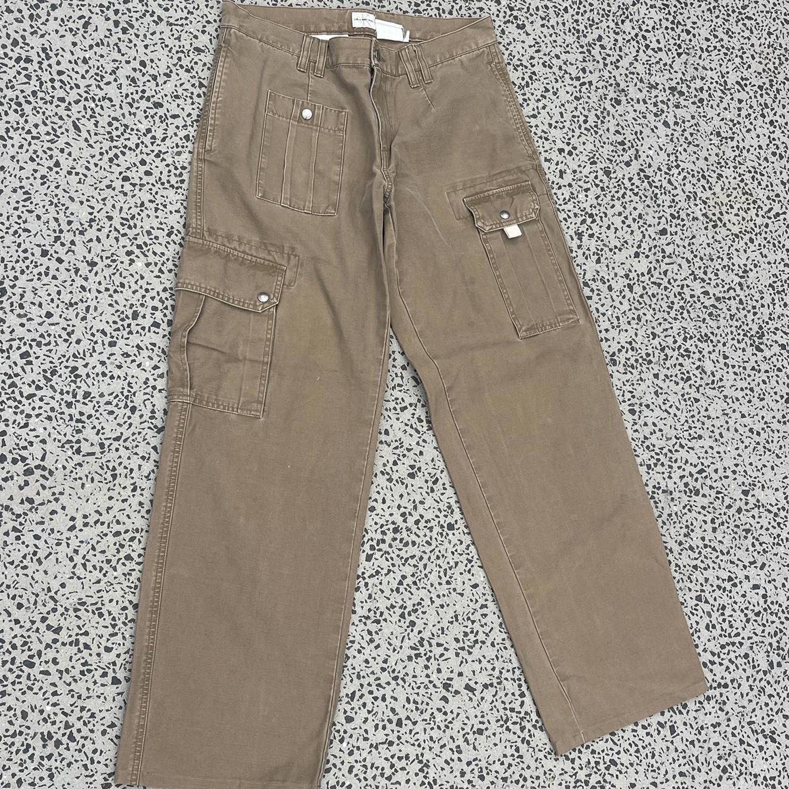 Calvin Klein Baggy Calvin Klein Cargo Pants 👖 Size US 32 / EU 48 - 1 Thumbnail