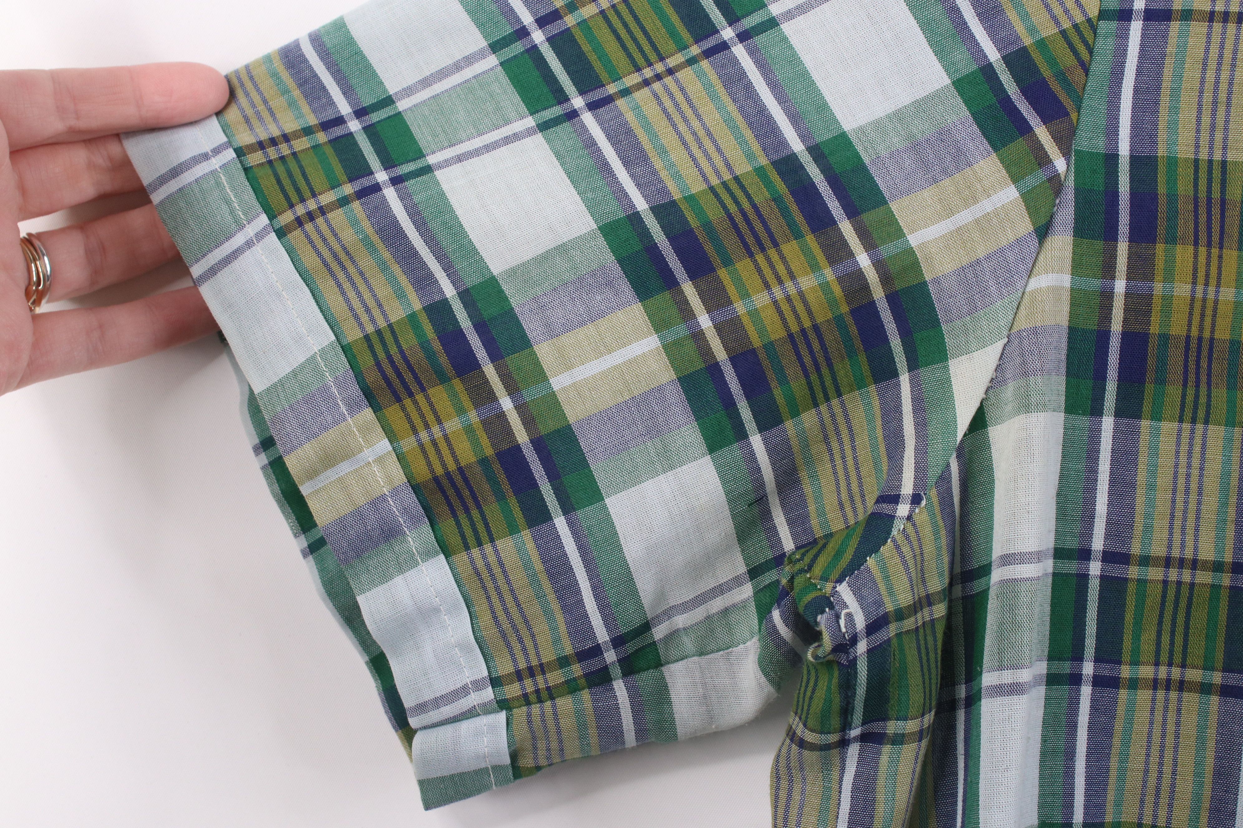 Vintage Vintage 50s Rockabilly Collar Short Sleeve Button Shirt USA Size US M / EU 48-50 / 2 - 9 Thumbnail