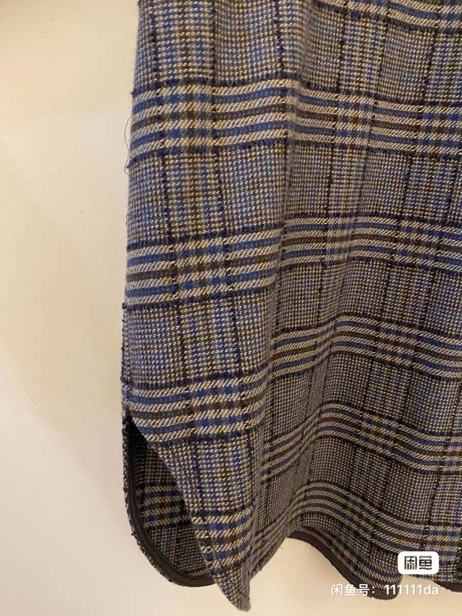 Japanese Brand Low Classic wool plaid shirt Size US M / EU 48-50 / 2 - 5 Thumbnail
