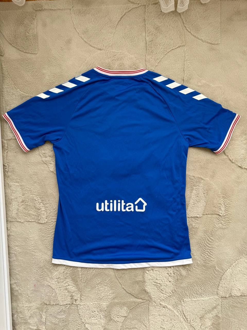 Castore Rangers 19-20s Football Soccer men Shirt Jersey Home Hummel Size US M / EU 48-50 / 2 - 7 Thumbnail