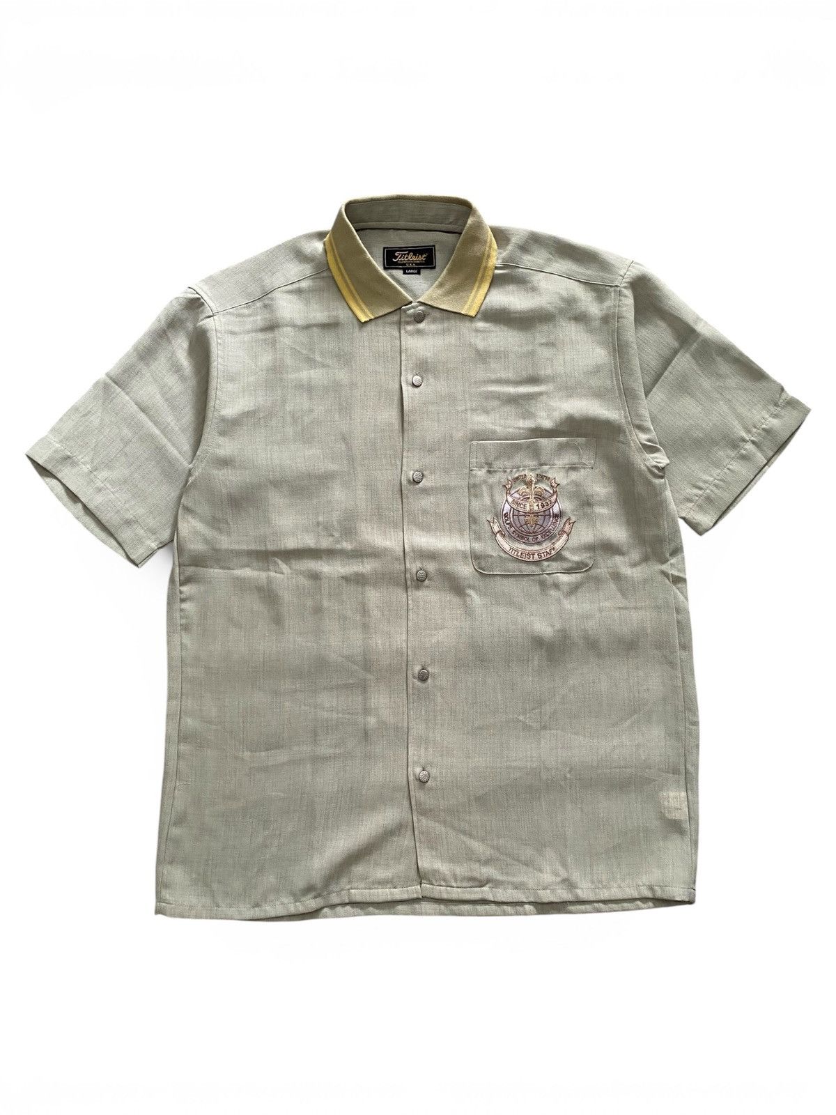 Titleist Titleist Vintage Shirt Size US L / EU 52-54 / 3 - 1 Thumbnail