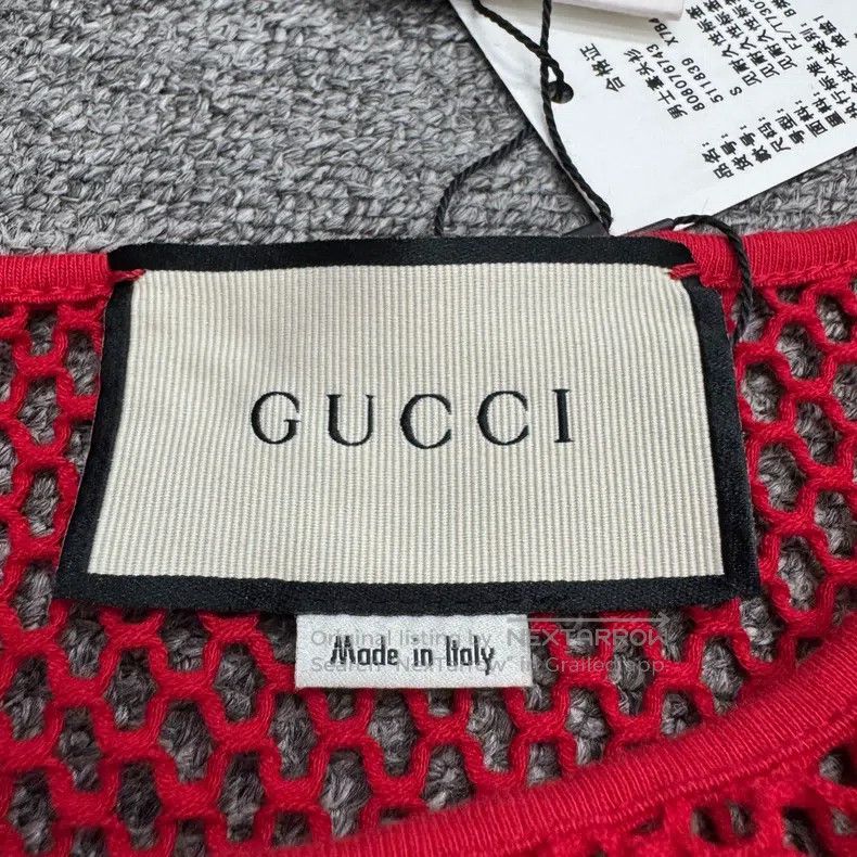 Gucci Gucci Mesh hollow long sleeves Size US S / EU 44-46 / 1 - 2 Thumbnail