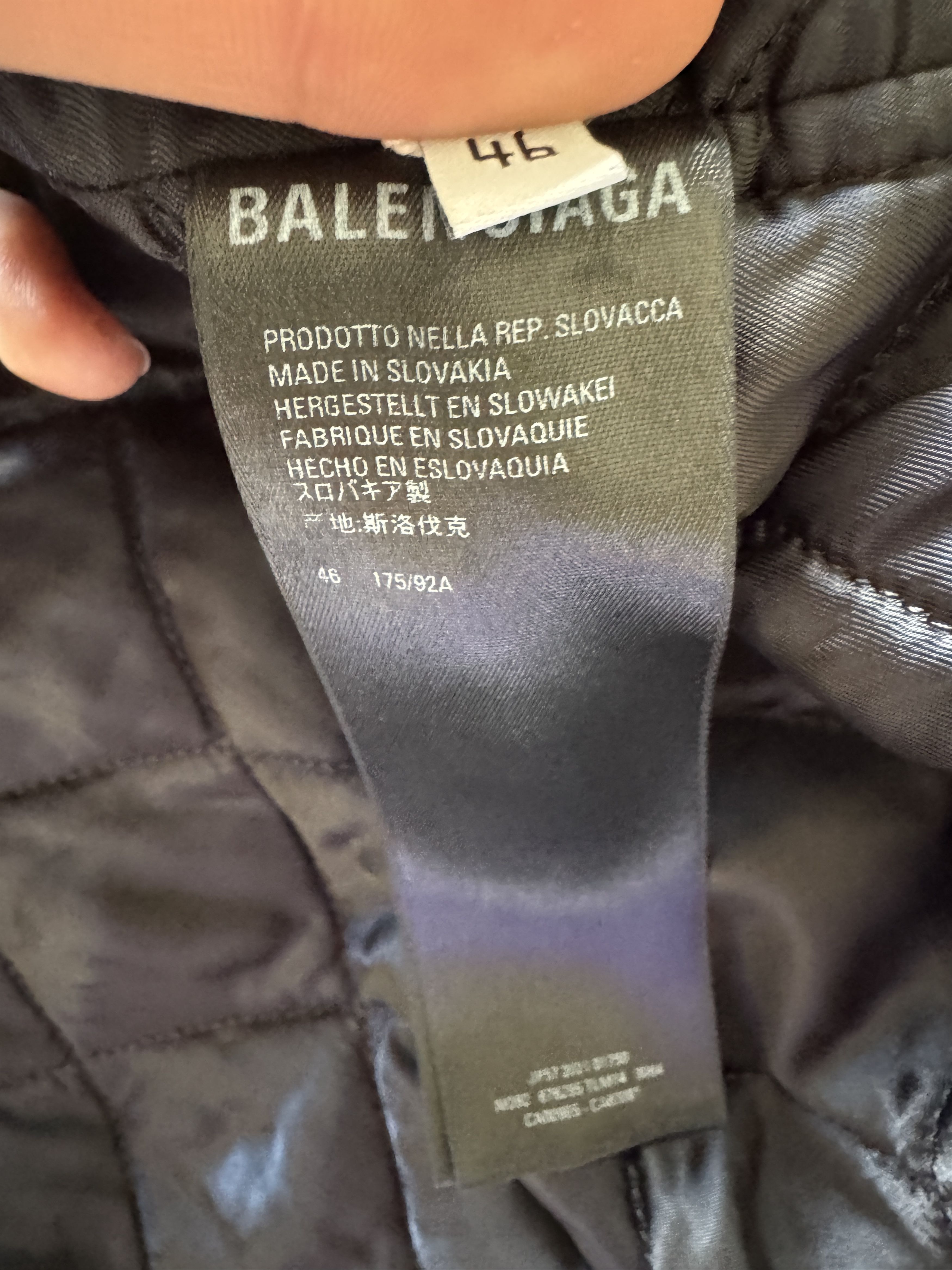 Balenciaga Padded Oversized Check Shirt Size US S / EU 44-46 / 1 - 21 Thumbnail