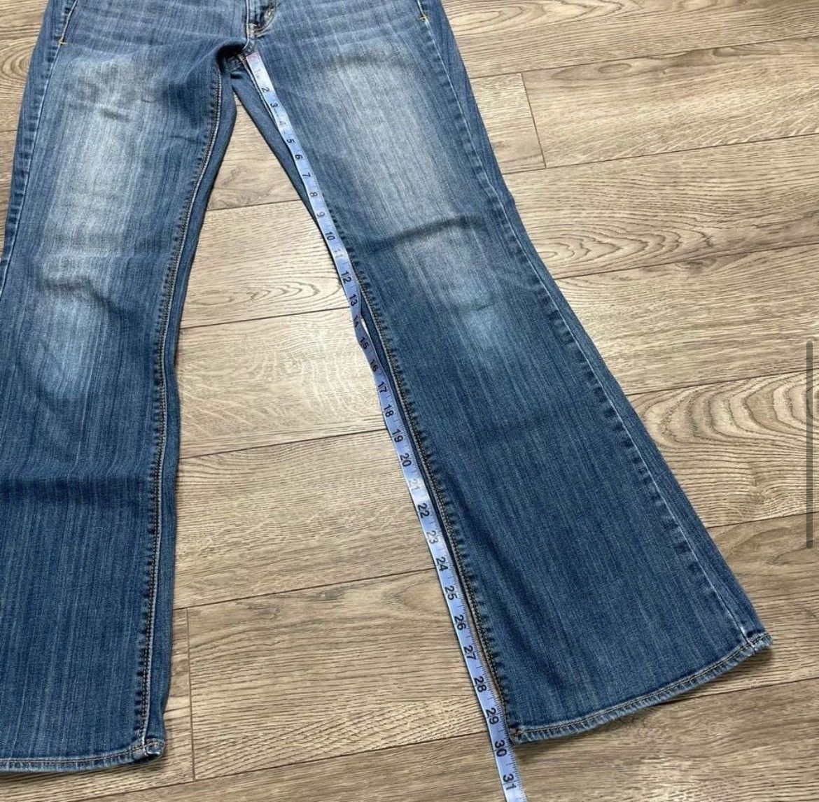 Vintage Y2K boot cut low rise jeans Size 25" / US 0 / IT 36 - 7 Thumbnail