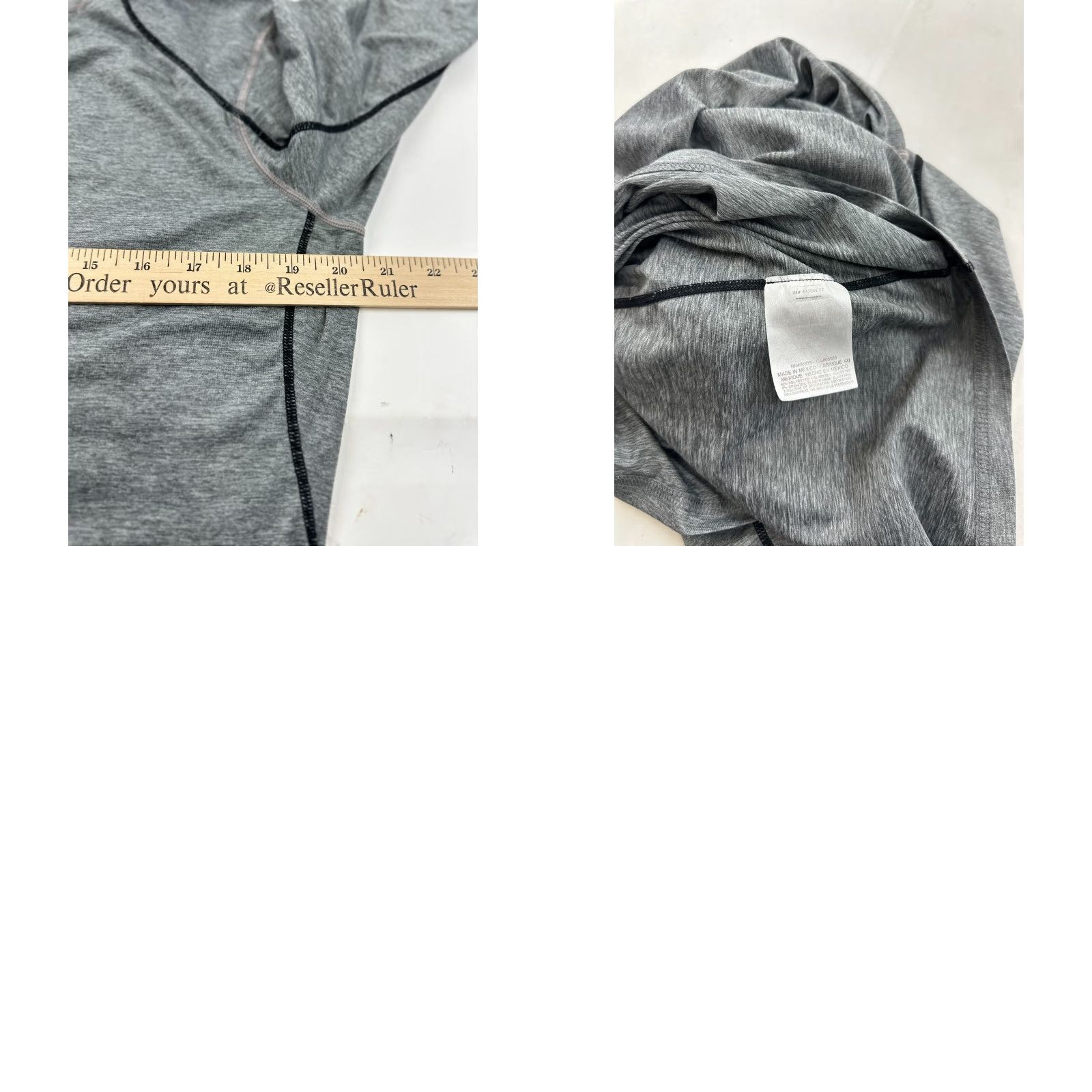 Nike Nike Pro Shirt Mens Medium Gray Heather Dri-Fit Slim Fitted Workout Training Tee Size US M / EU 48-50 / 2 - 8 Thumbnail