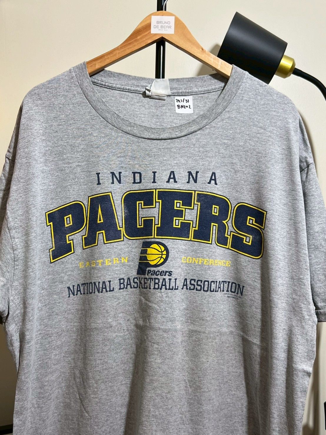 NBA × Vintage Vintage Indiana Pacers Shirt NBA bnz02 Size US XL / EU 56 / 4 - 2 Thumbnail