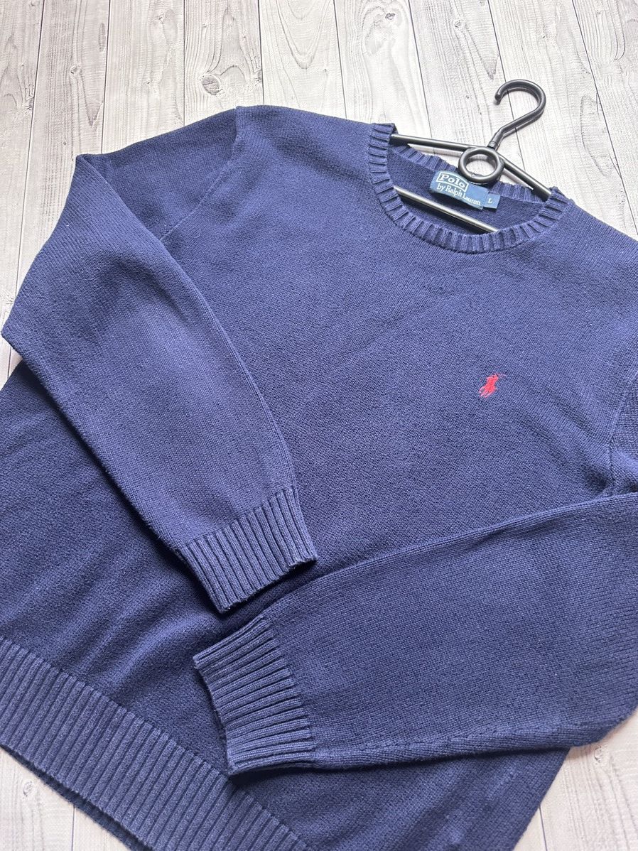 Polo Ralph Lauren × Vintage Vintage polo Ralph Lauren size L sweater logo Size US L / EU 52-54 / 3 - 3 Thumbnail