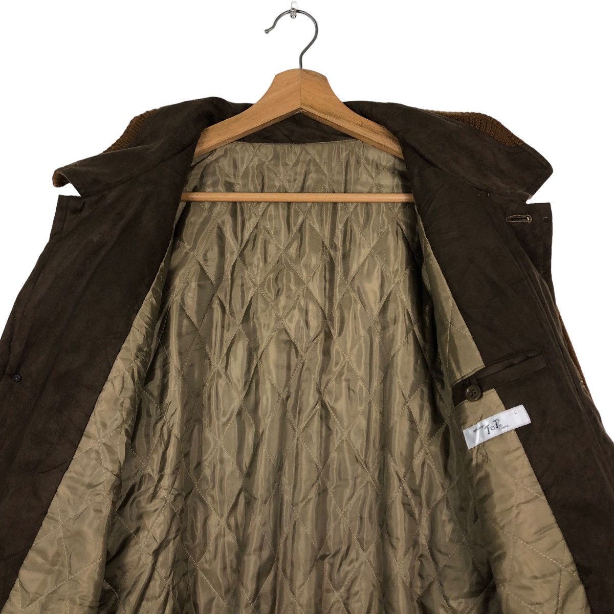 Japanese Brand 🔥Vintage Herringbone Wool Bomber Jacket Mountain Top Tokyo Size US L / EU 52-54 / 3 - 14 Thumbnail