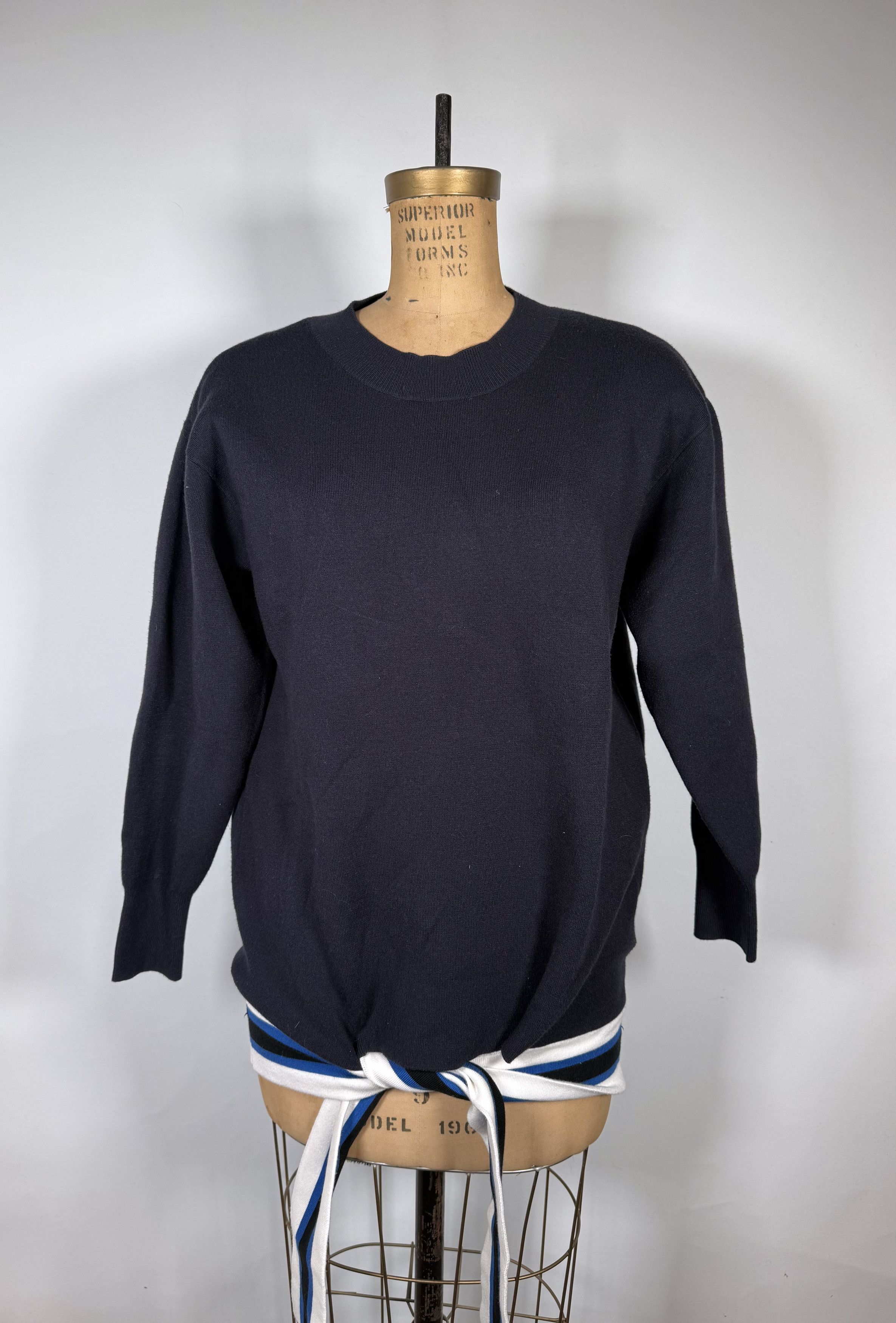 Sandro Sandro Pampa Tie Waist Sweater Size XS / US 0-2 / IT 36-38 - 1 Thumbnail